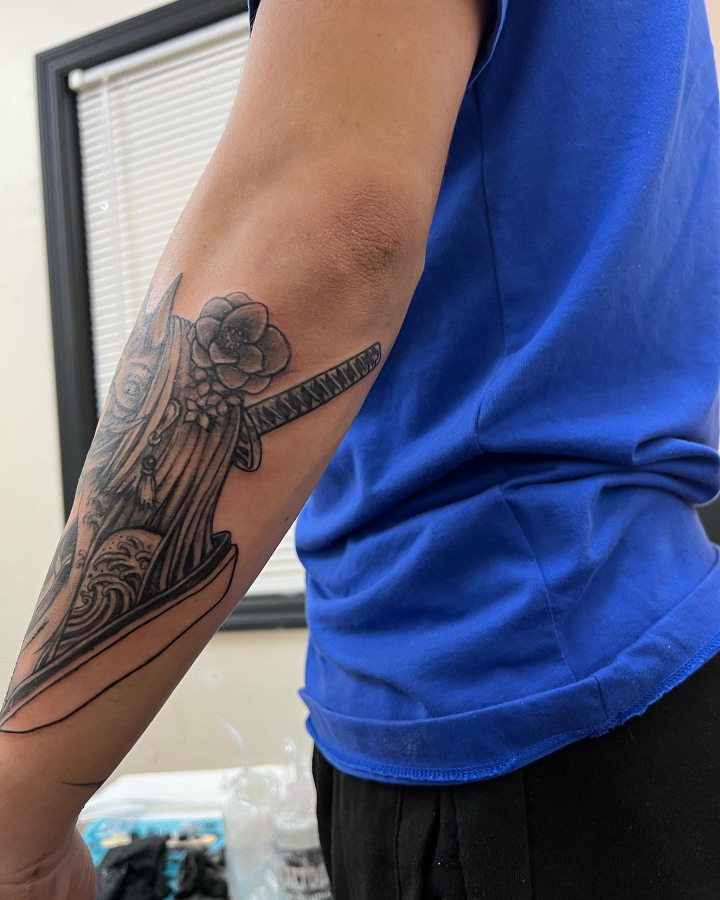 Tattoo by @artedlio — black_and_grey