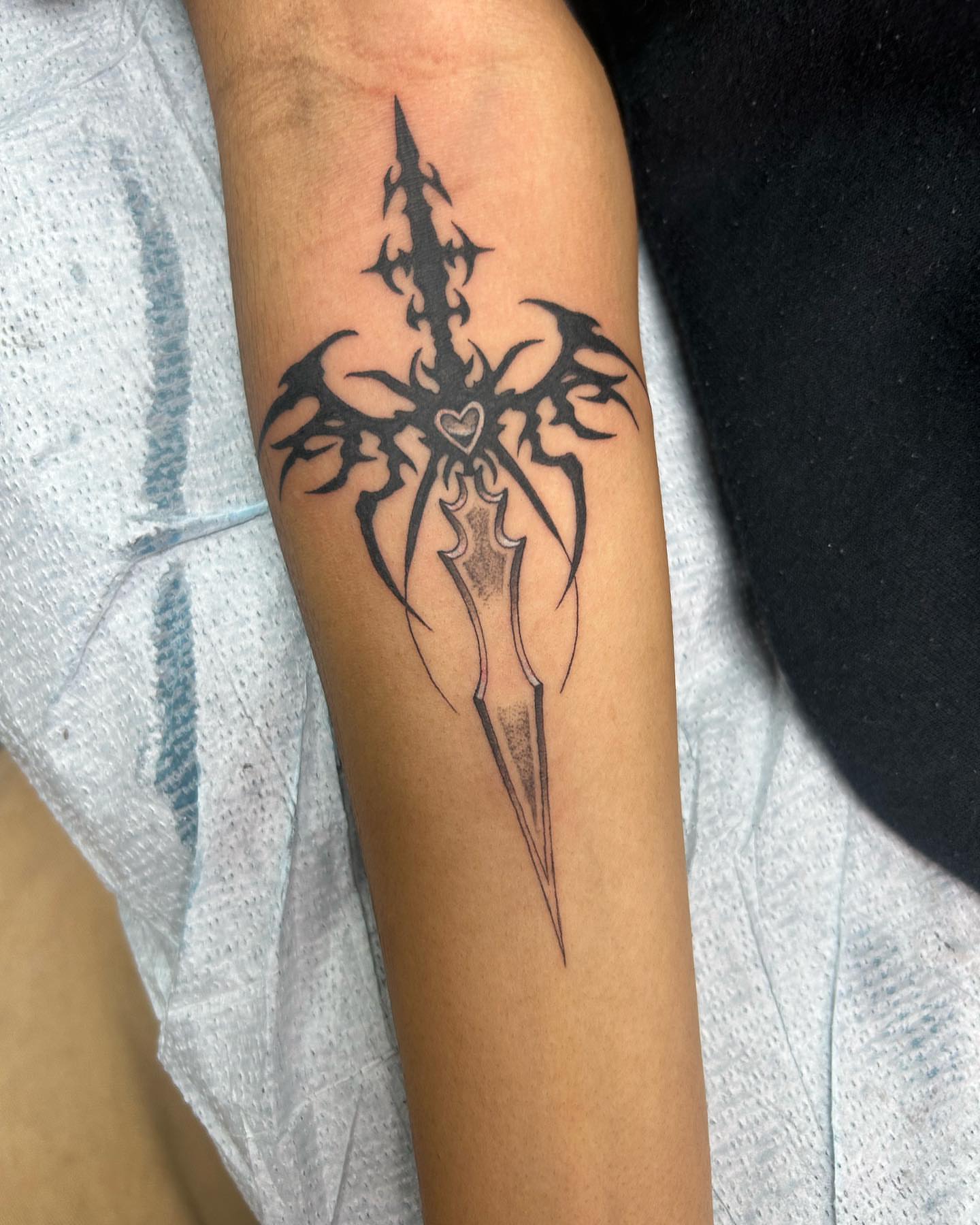Tattoo by @d3athlore — tribal