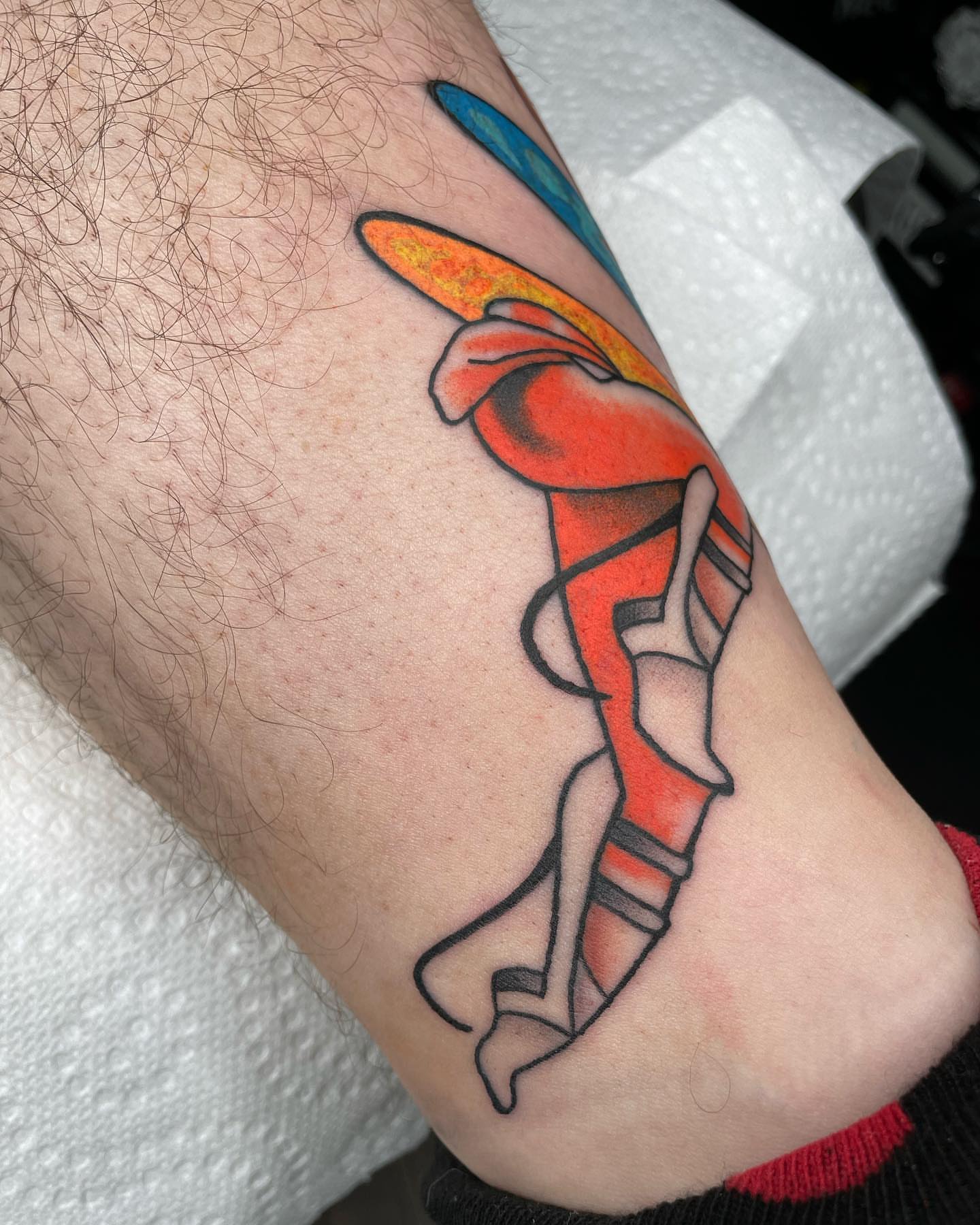 Tattoo by @firststepentropy — geometric