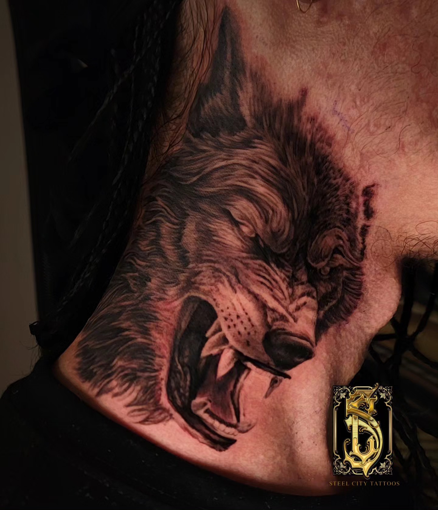 Tattoo by @steelcitytattoos — realism, dark_realism