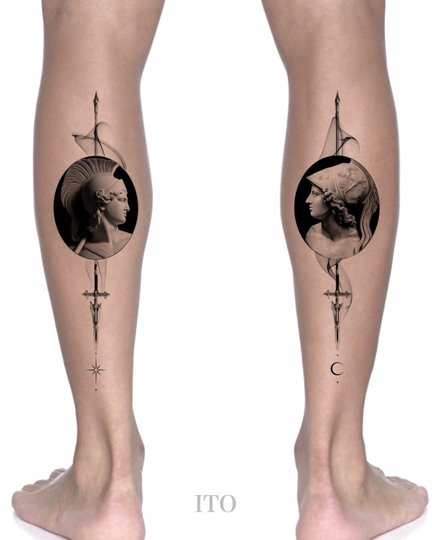 Tattoo by @ito_tattooist — black_and_grey, realism