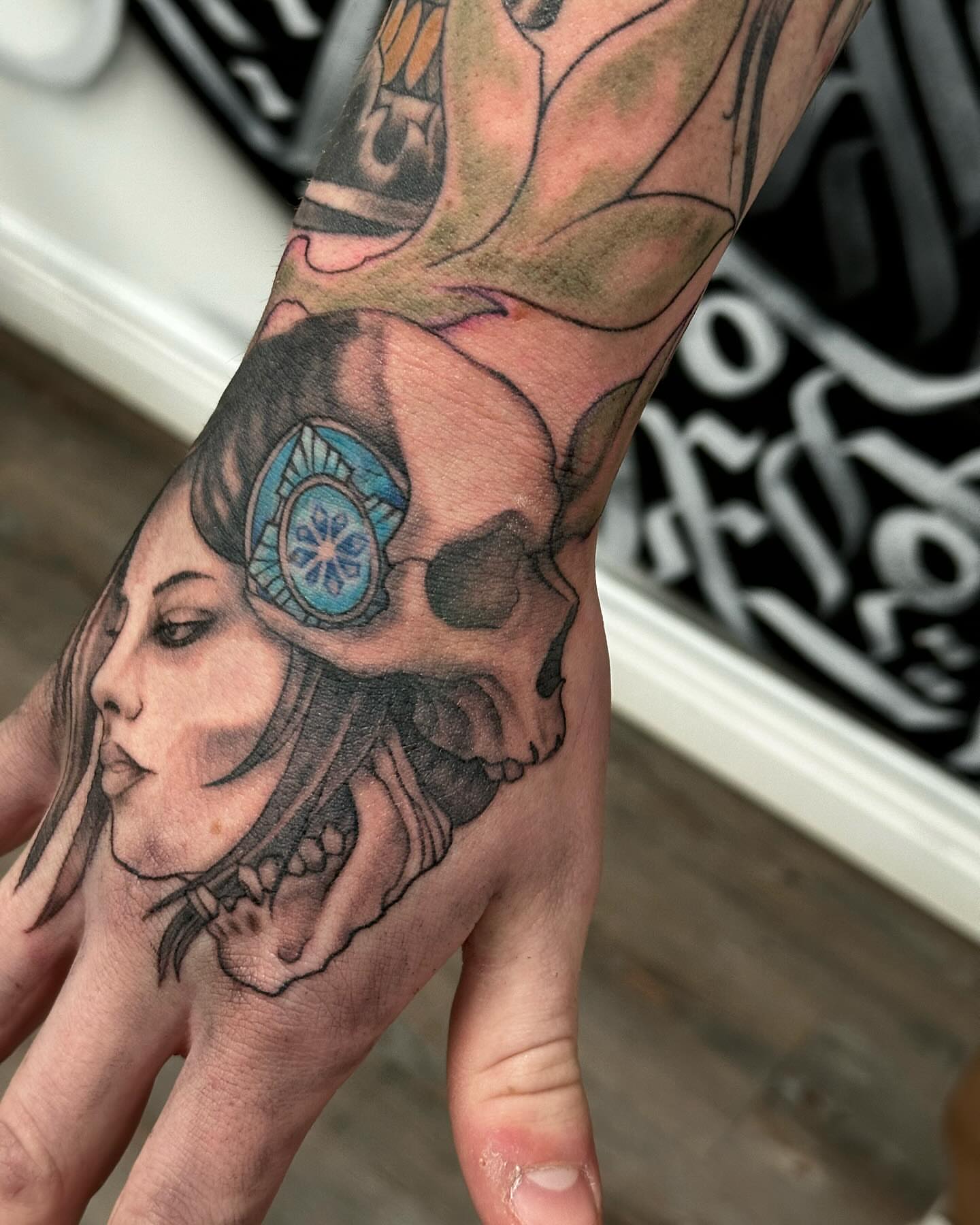 Tattoo by @artworkbyreece — realism, dark_realism