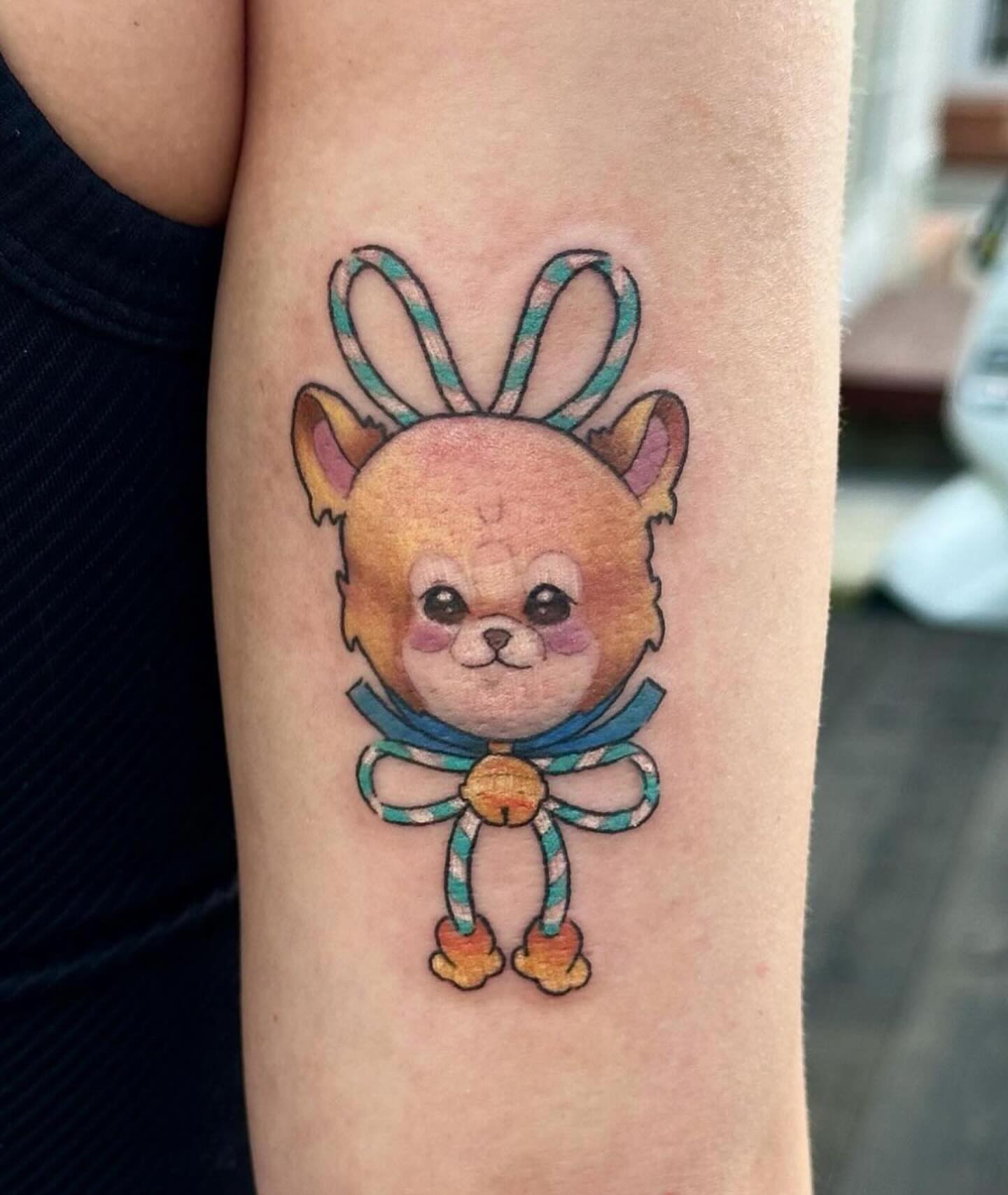 Tattoo by @rihantattoo — watercolor