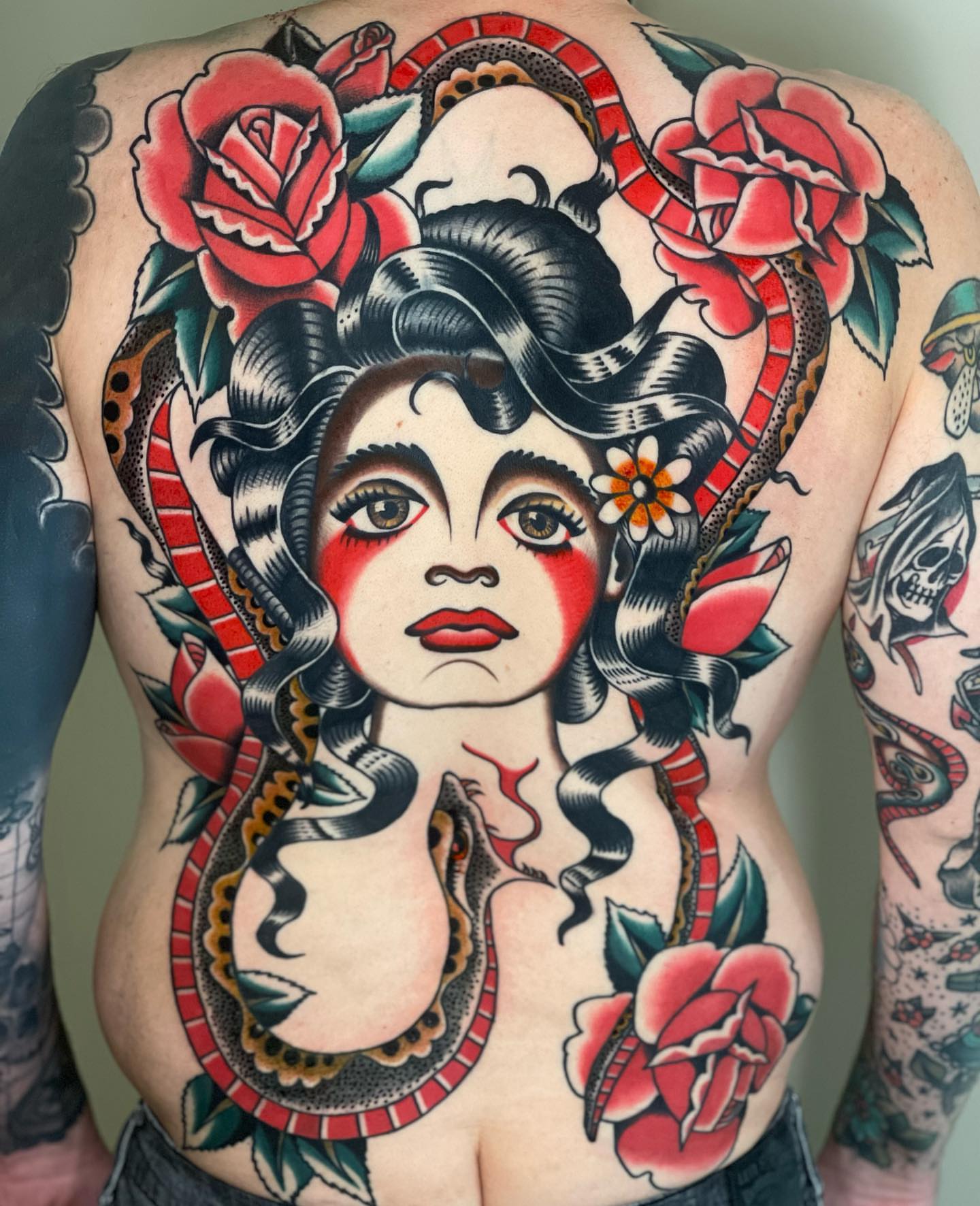 Tattoo by @jmillertattoo β american_traditional, neo_traditional