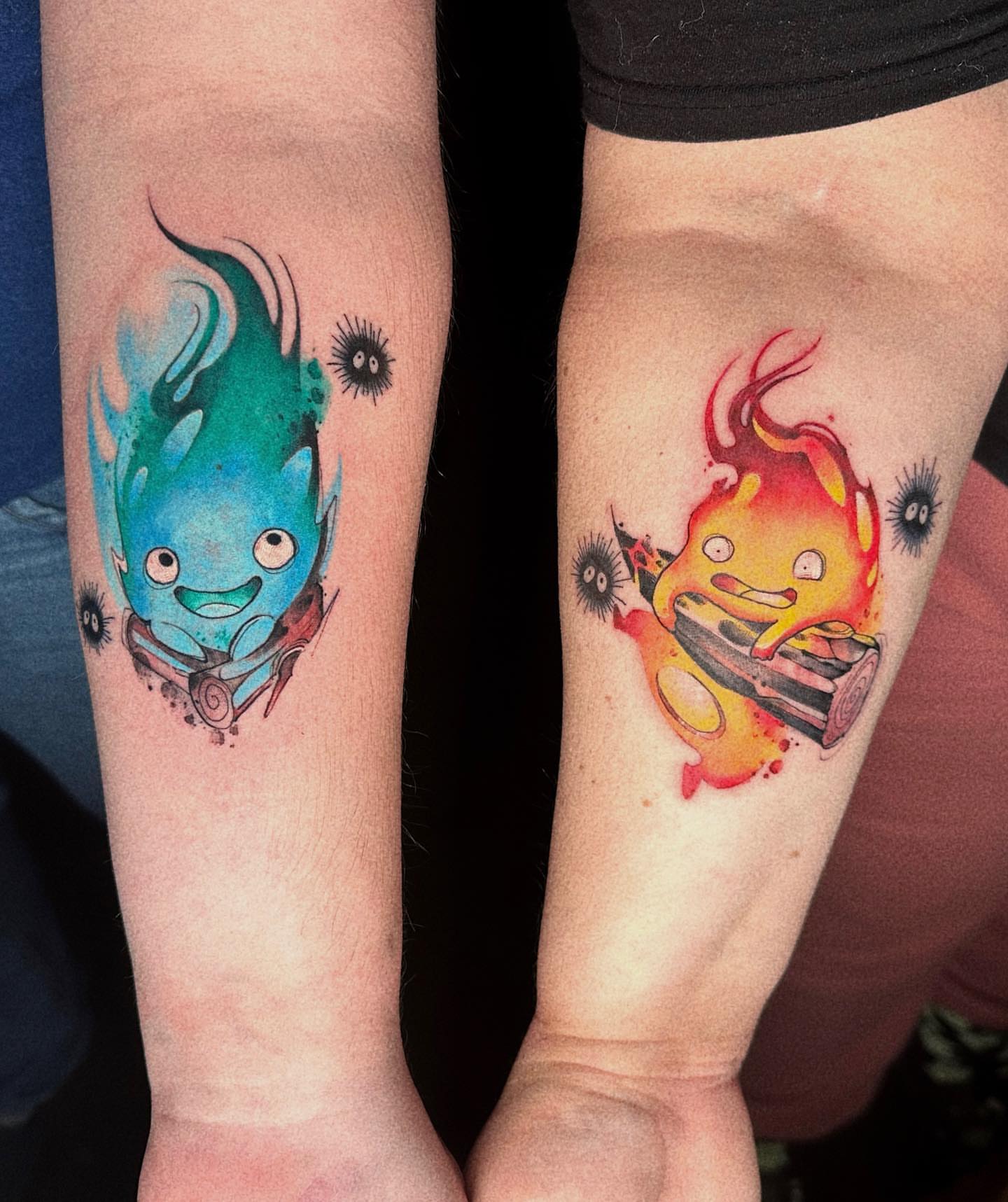 Tattoo by @assassintattooalice — watercolor