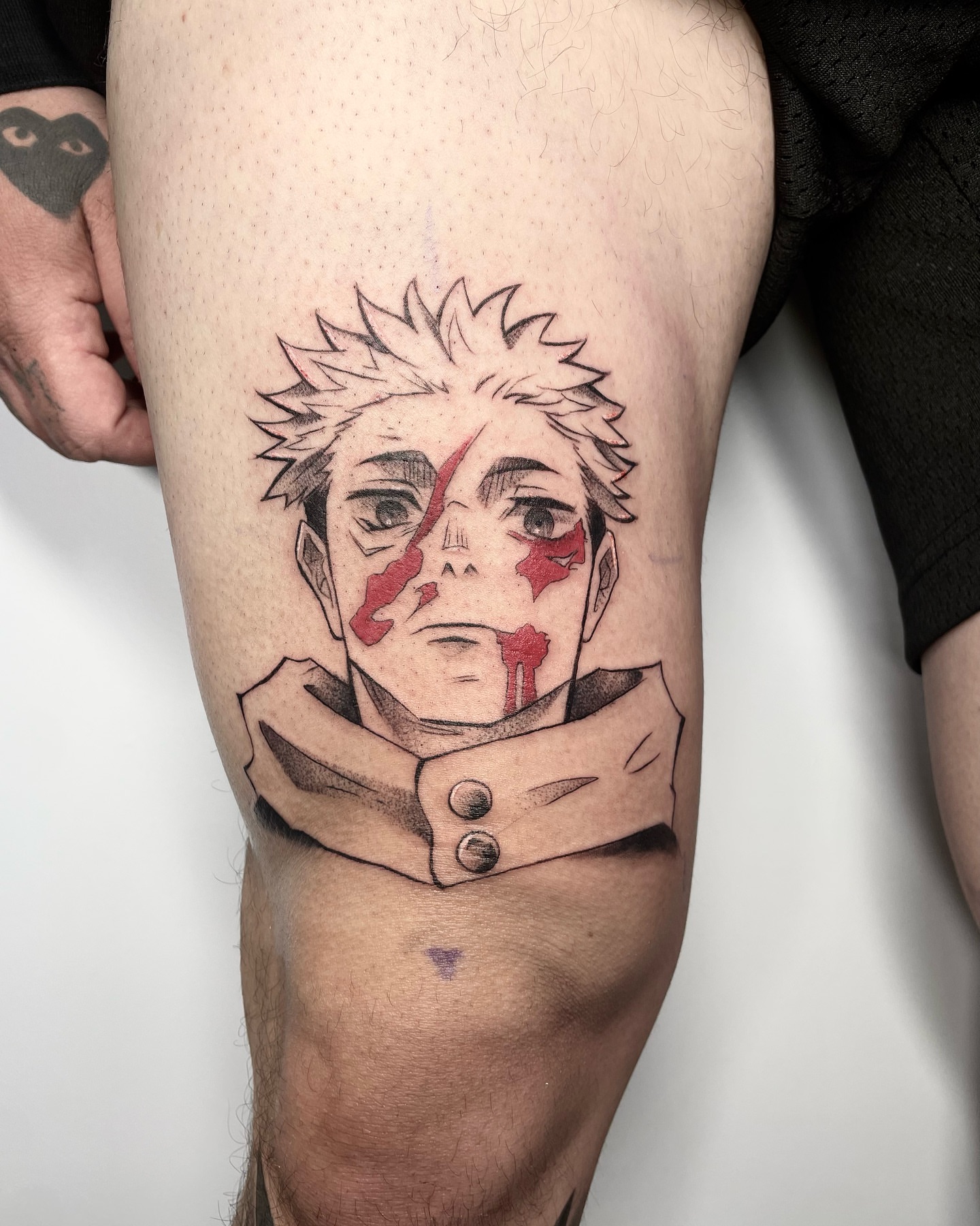 Tattoo by @abryvtattoos — anime
