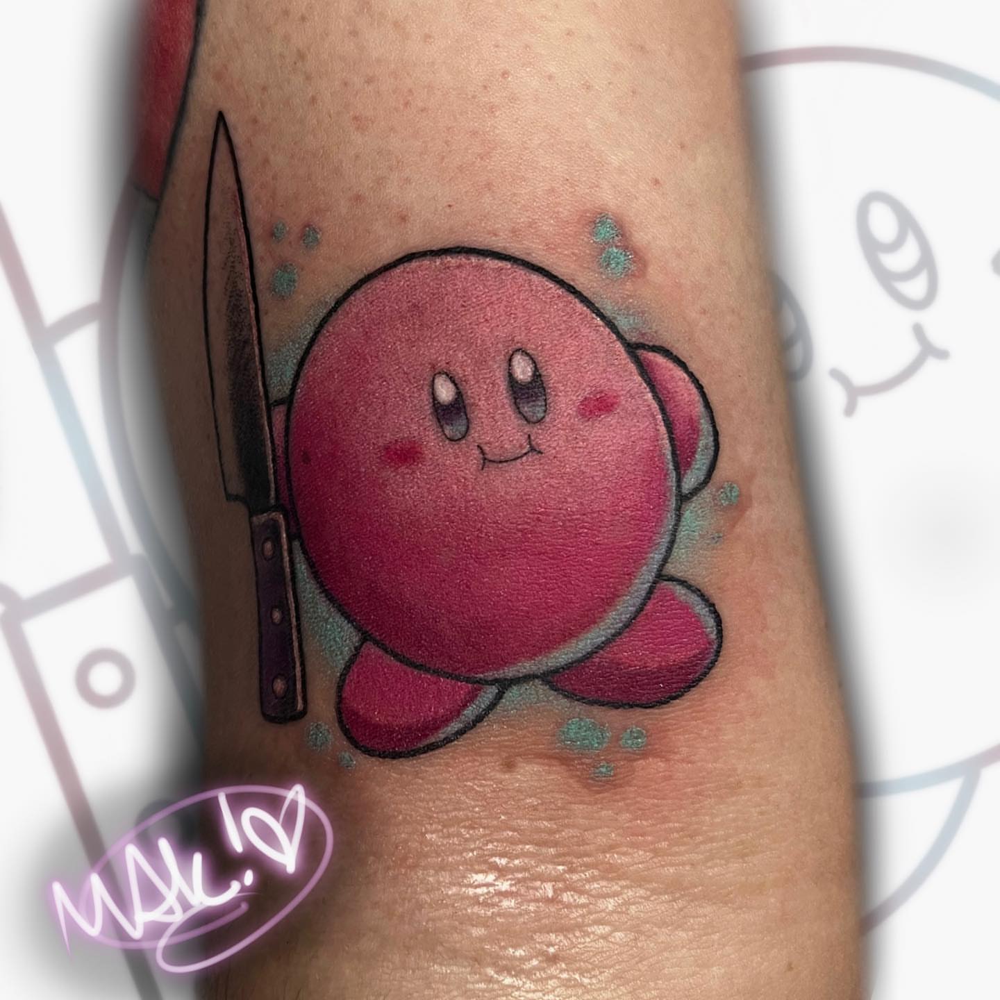 Tattoo by @probablymakayla — dotwork