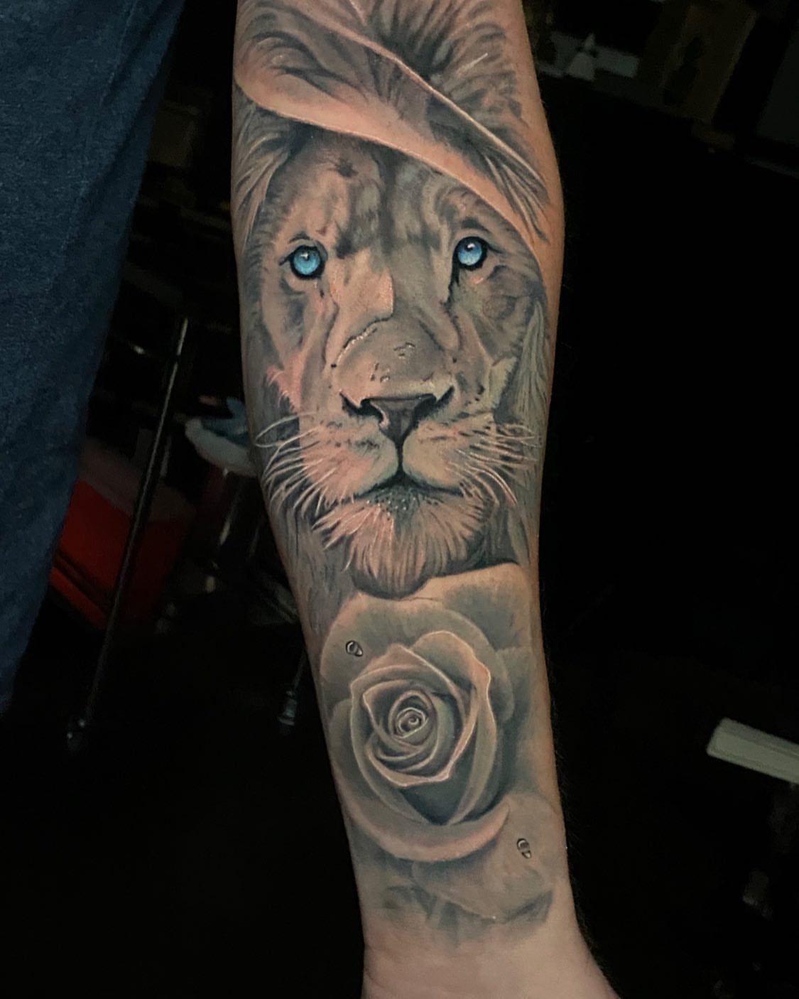 Tattoo by @jpeck_tattoos — realism, black_and_grey