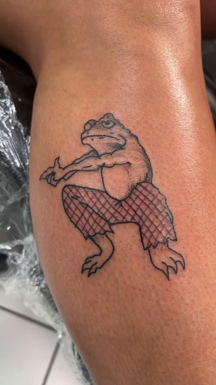 Tattoo by @frankie_sodapop — black_and_grey