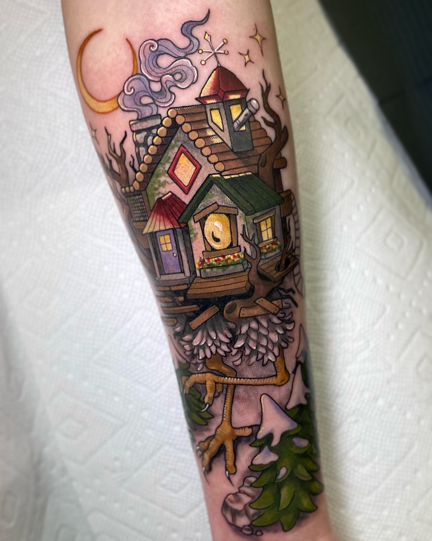 Tattoo by @gracietattoos β illustrative, dotwork