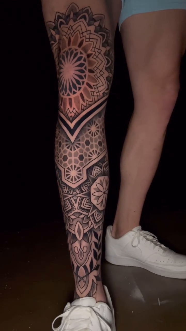 Tattoo by @jasoncalltattooer — geometric, ornamental