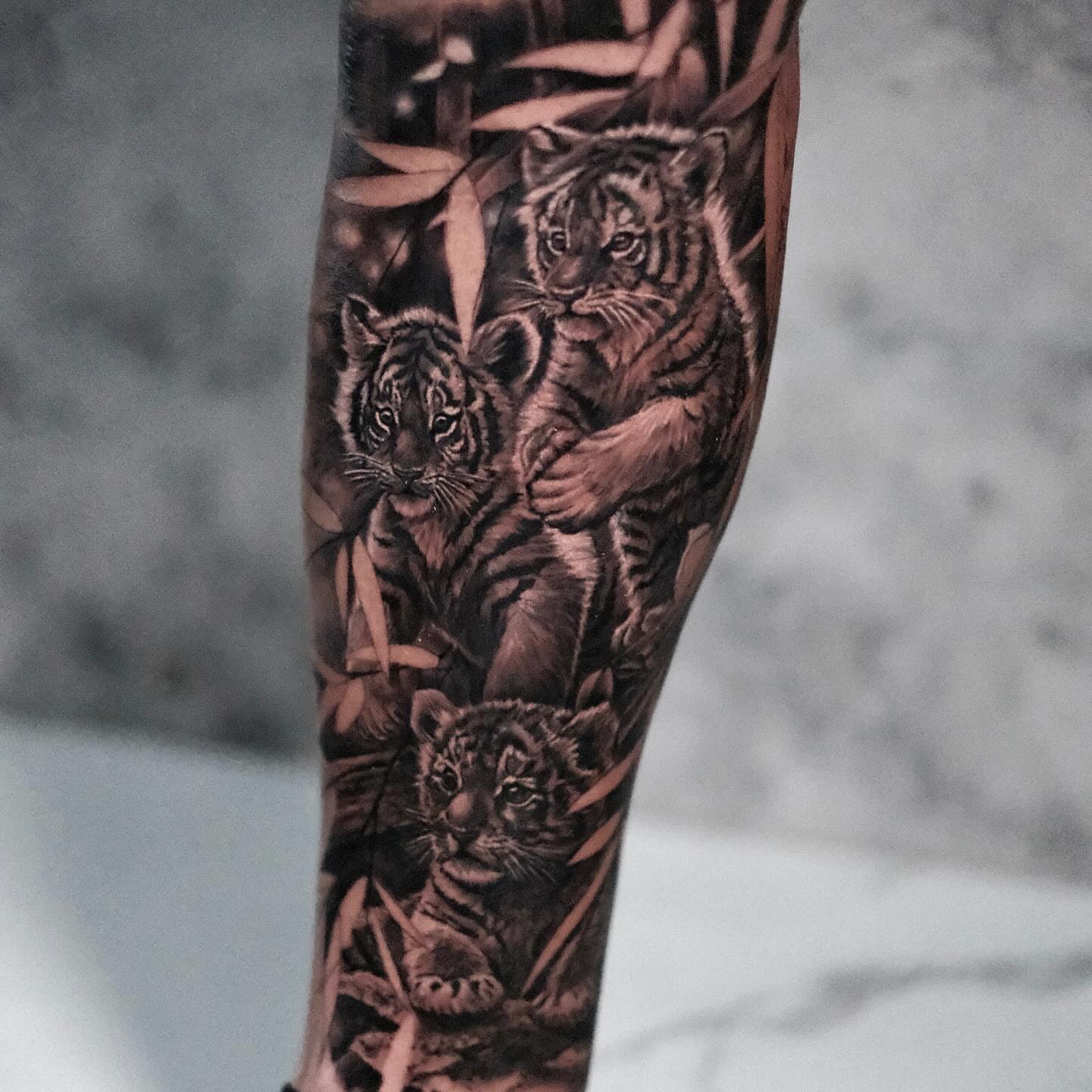 Tattoo by @mannytattooartist โ realism, black_and_grey
