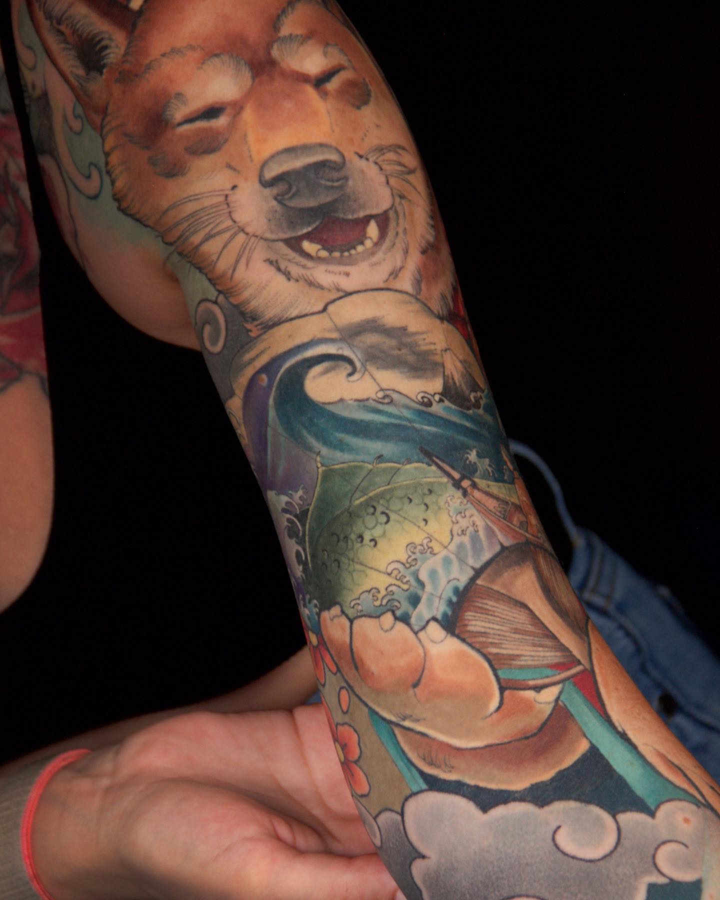 Tattoo by @annineva — american_traditional, realism