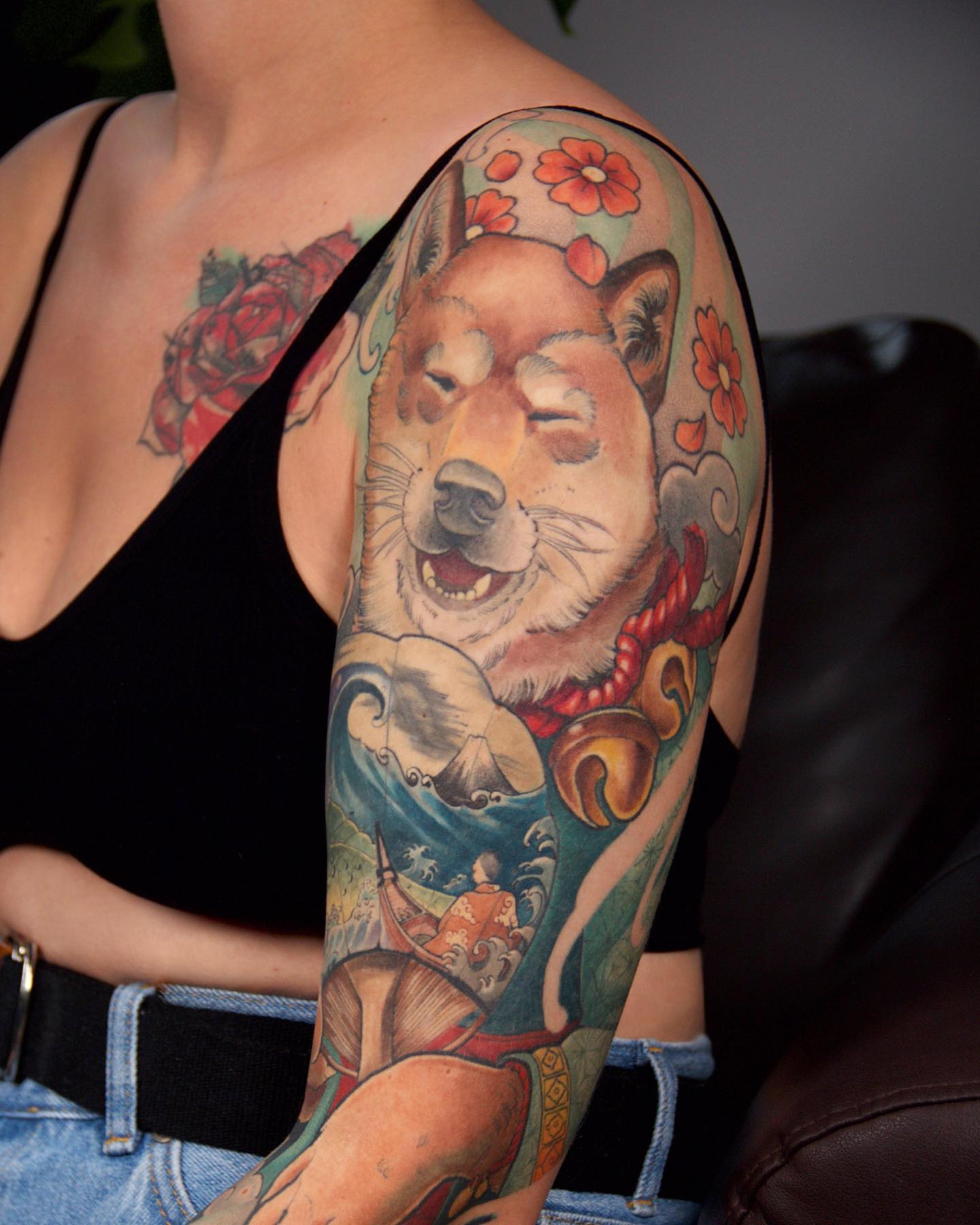 Tattoo by @annineva — japanese_irezumi, realism