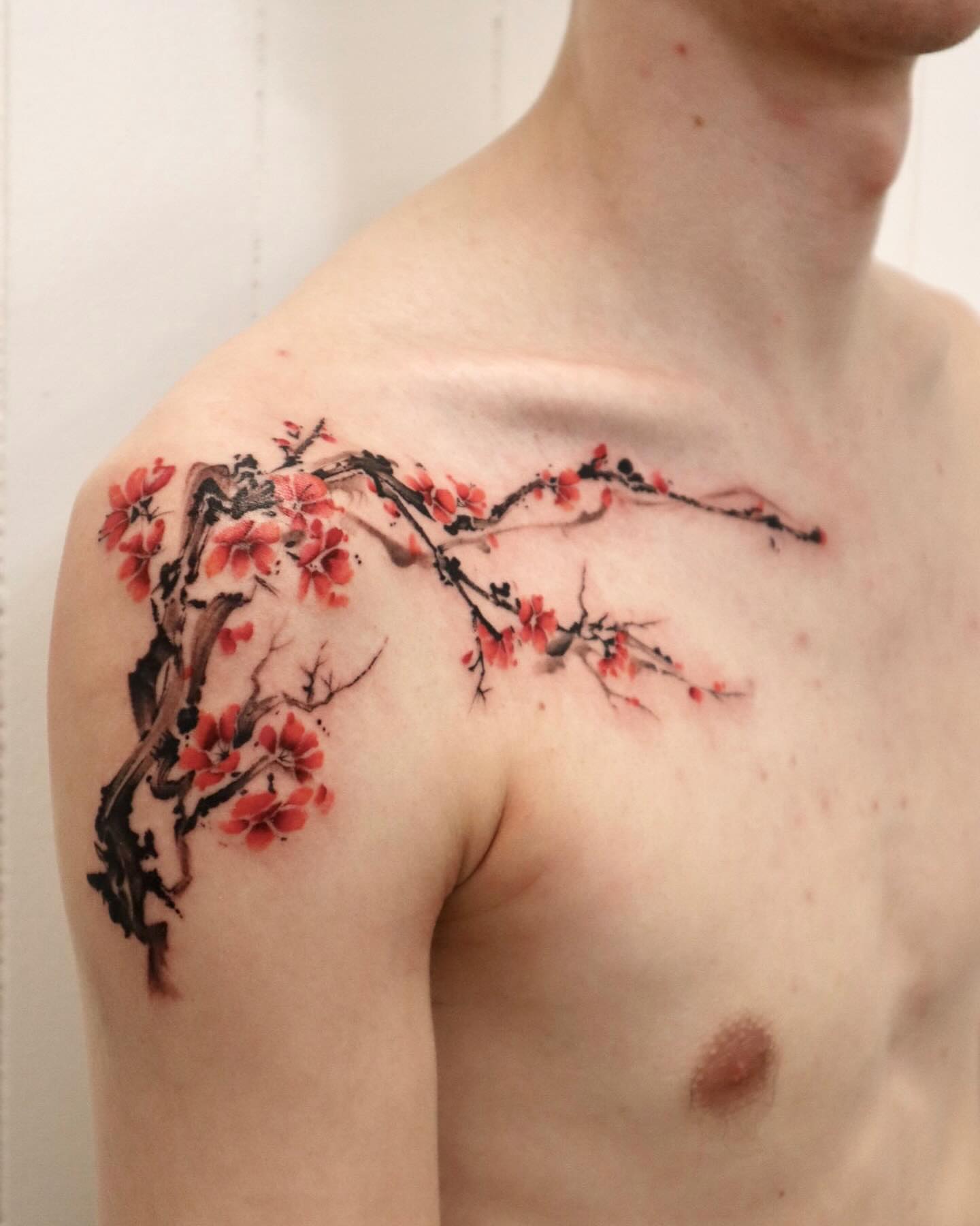 Tattoo by @rit13_ink — watercolor