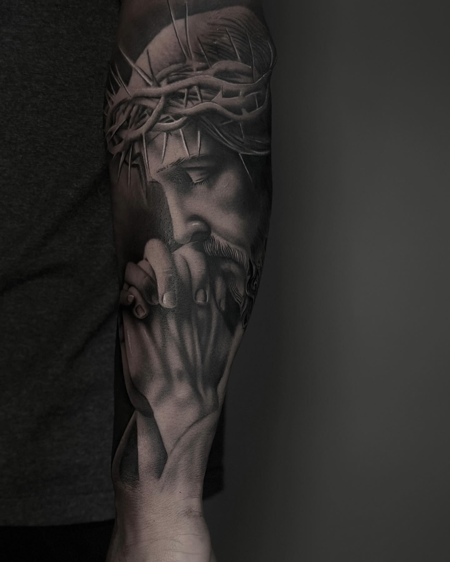 Tattoo by @tattoosbymiguel — realism, black_and_grey