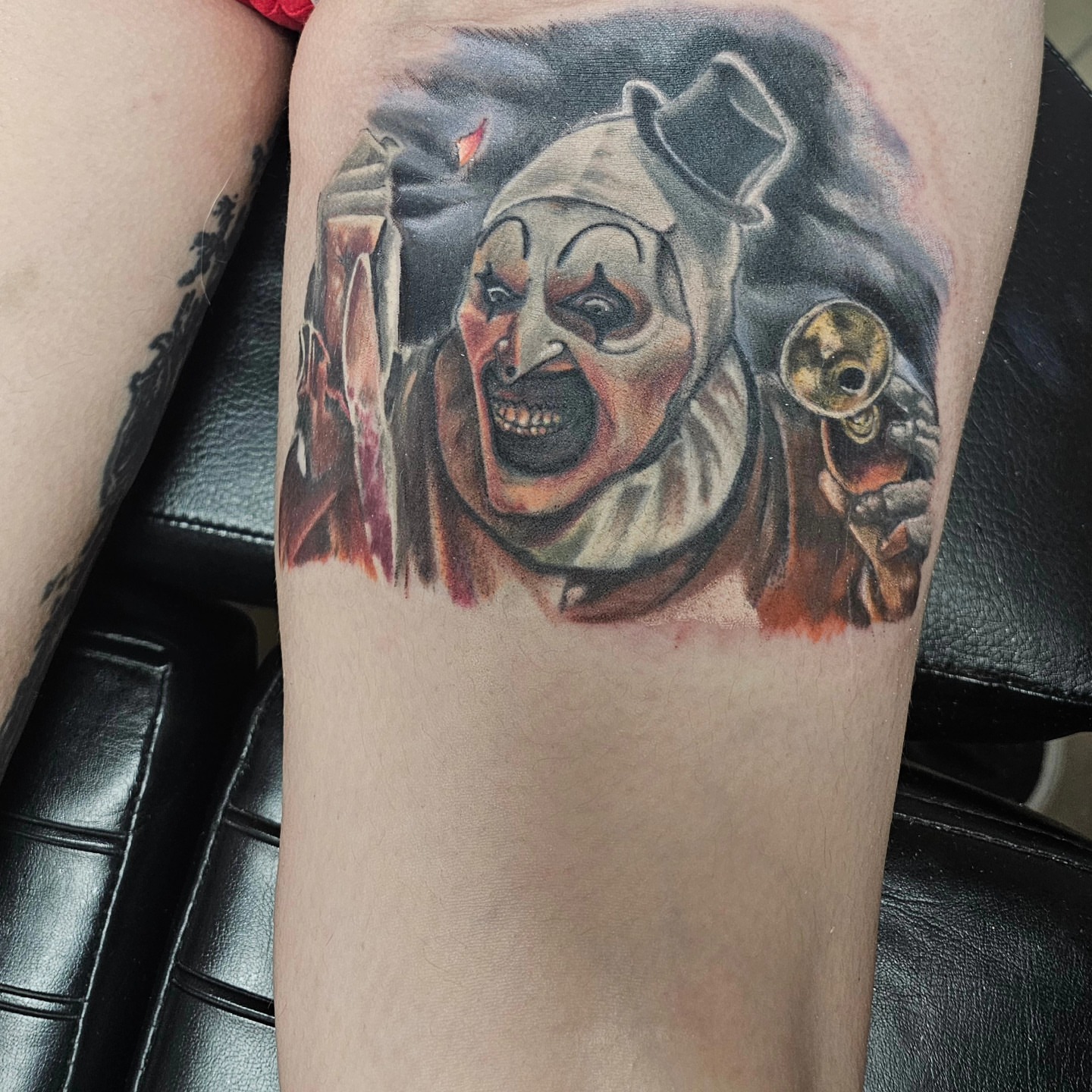 Tattoo by @erics.tattoos — realism, dark_realism