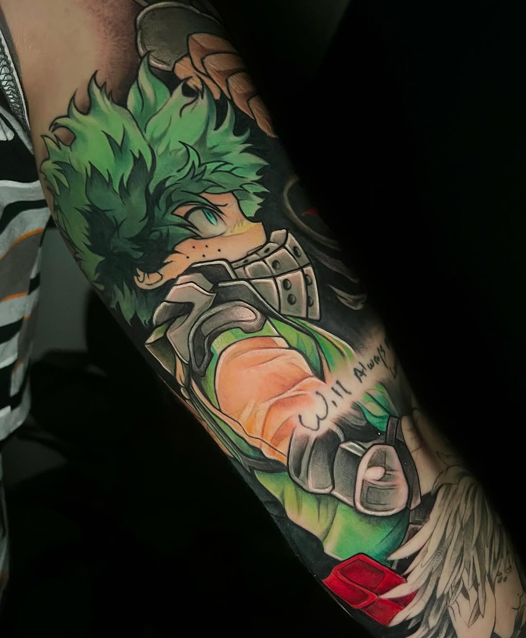 Tattoo by @emi_inks — anime, realism