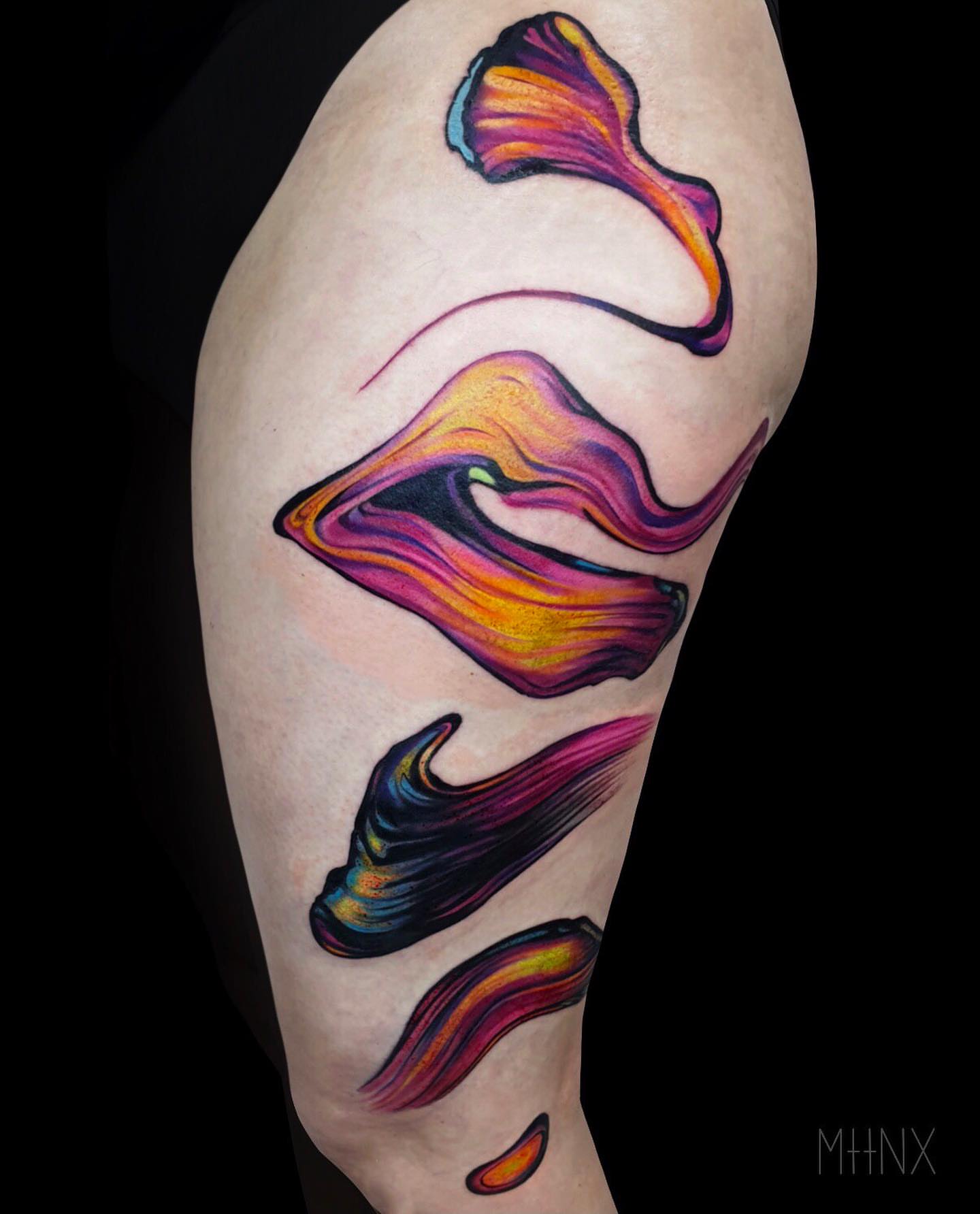 Tattoo by @mattynox — new_school, watercolor