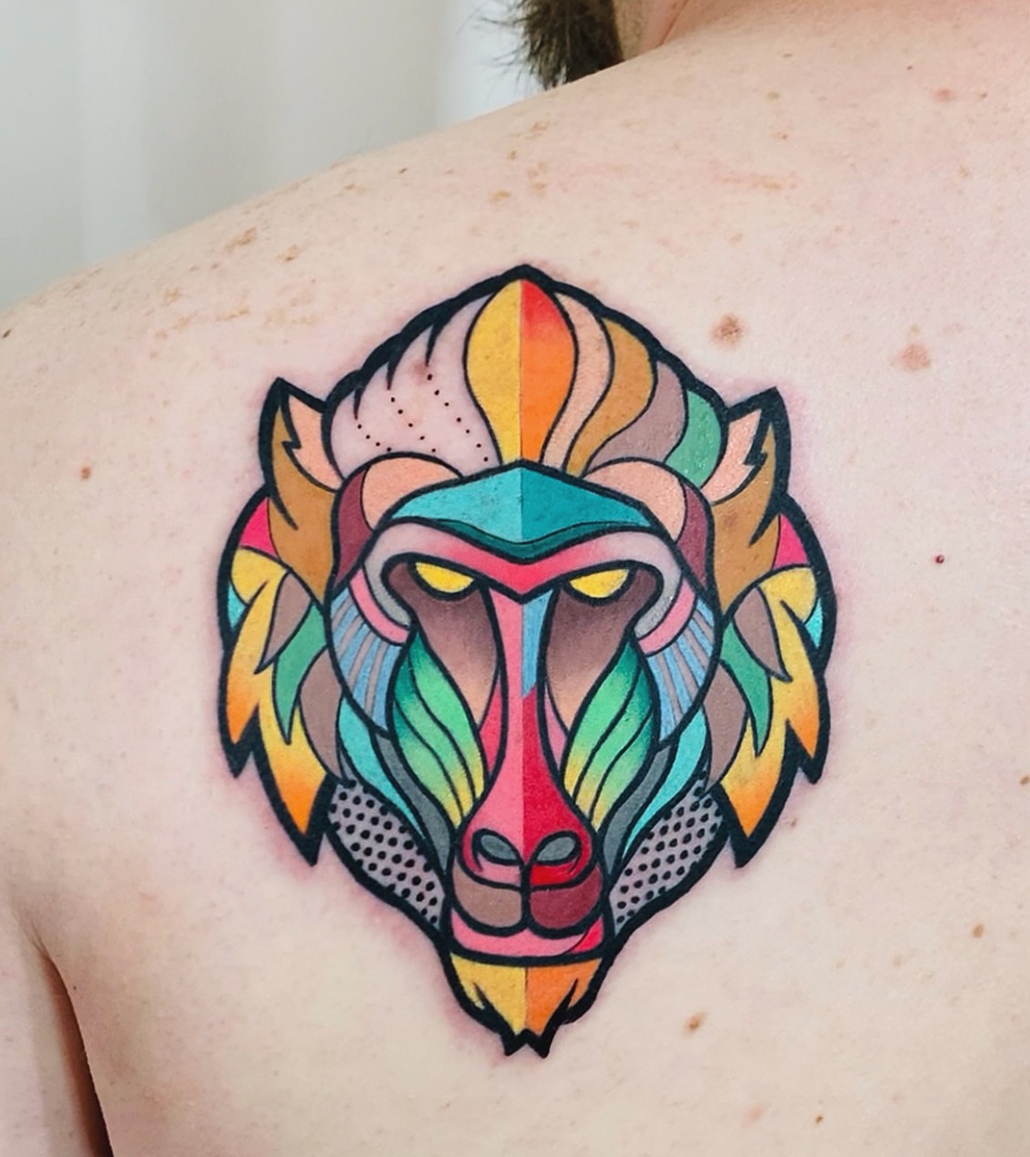 Tattoo by @hurjaesae — geometric