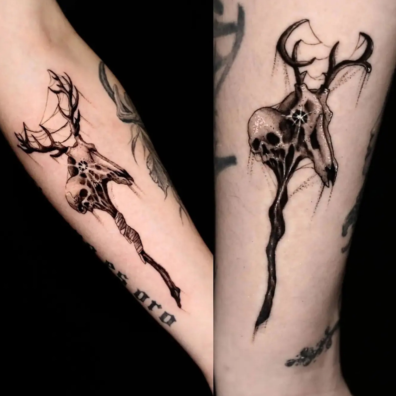 Tattoo by @99_blk — black_and_grey, dark_realism