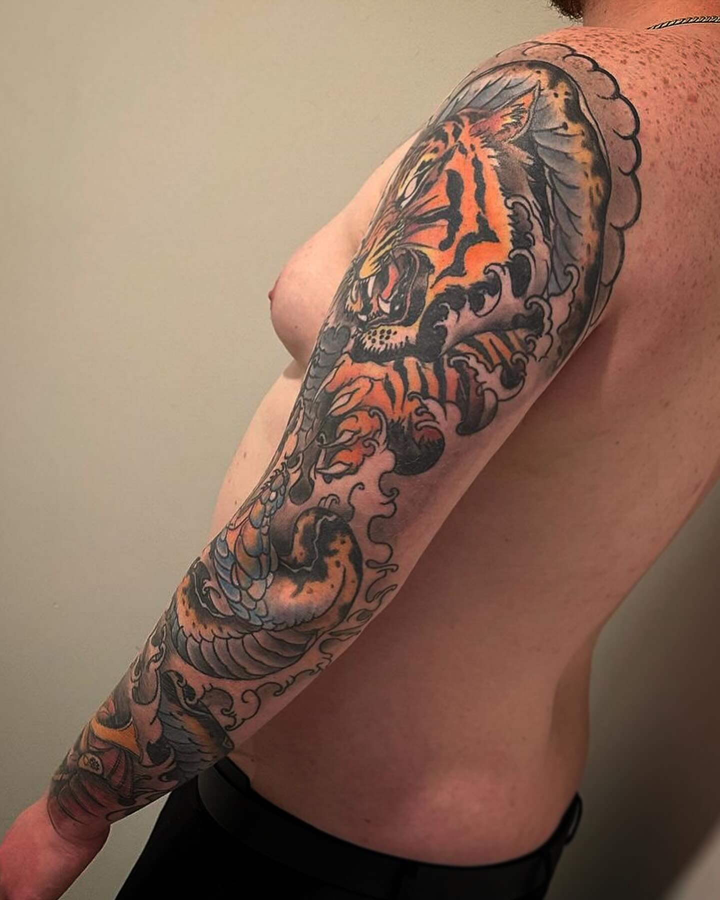 Tattoo by @thezaptrap — japanese_irezumi