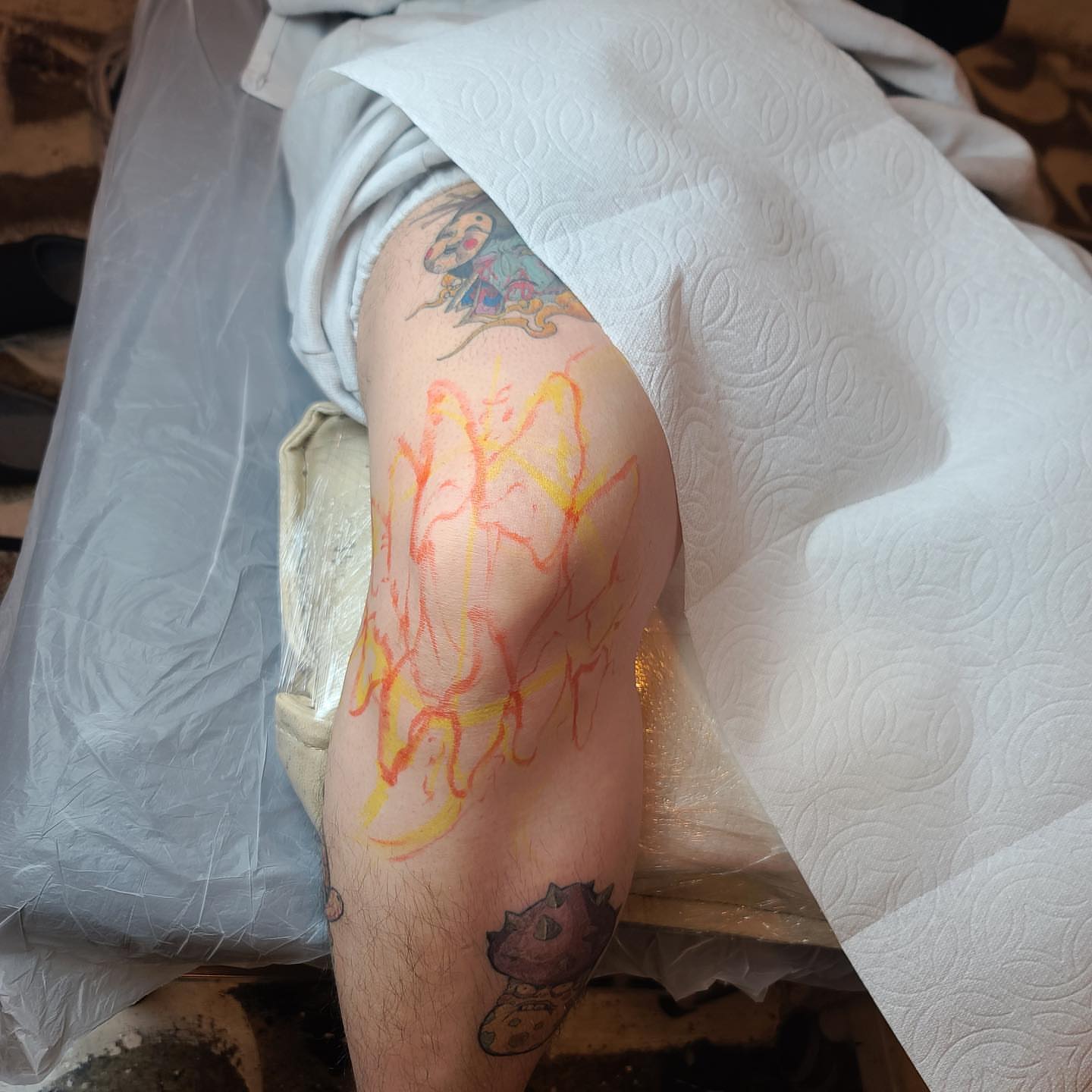 Tattoo by @99_blk — dotwork