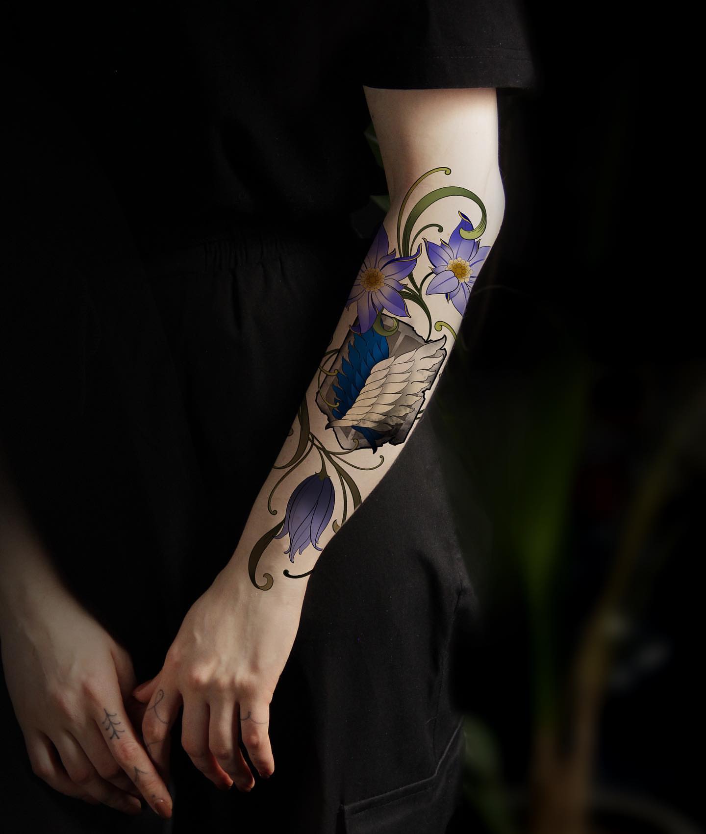 Tattoo by @annineva — neo_traditional, ornamental
