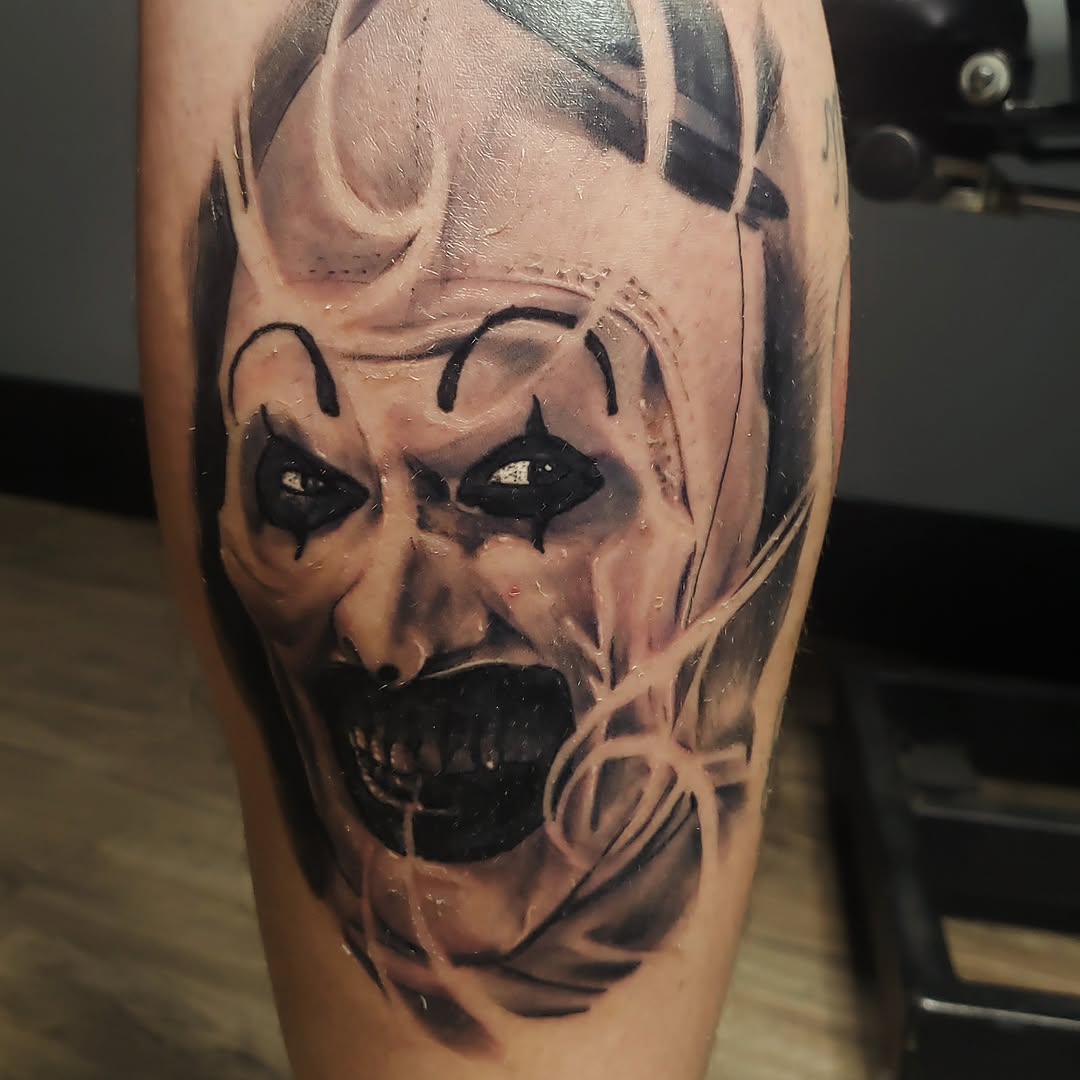 Tattoo by @chief_greytones — realism, black_and_grey