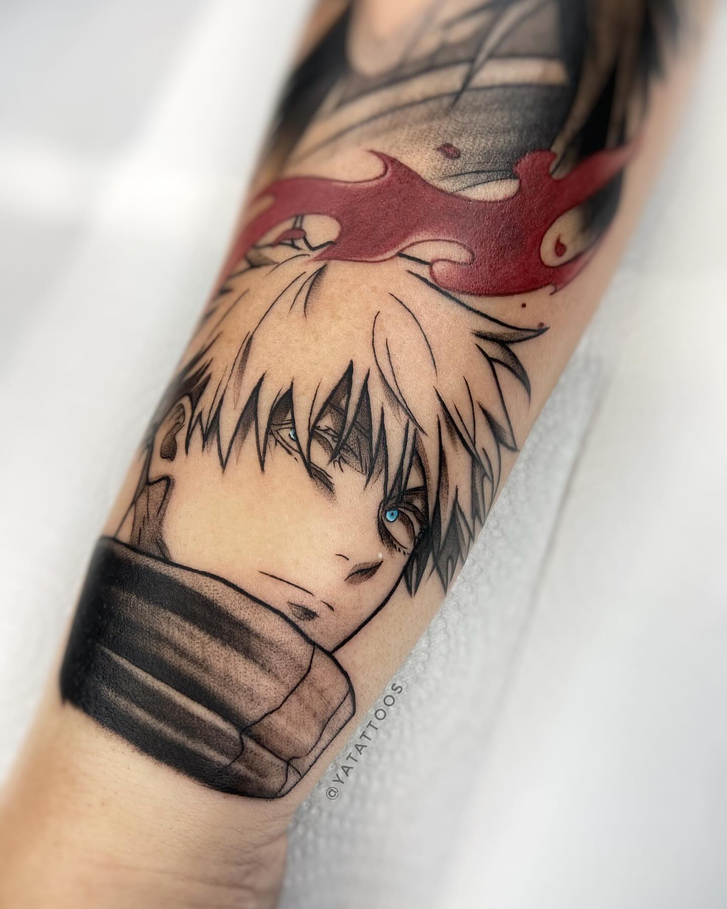Tattoo by @yatattoos — anime