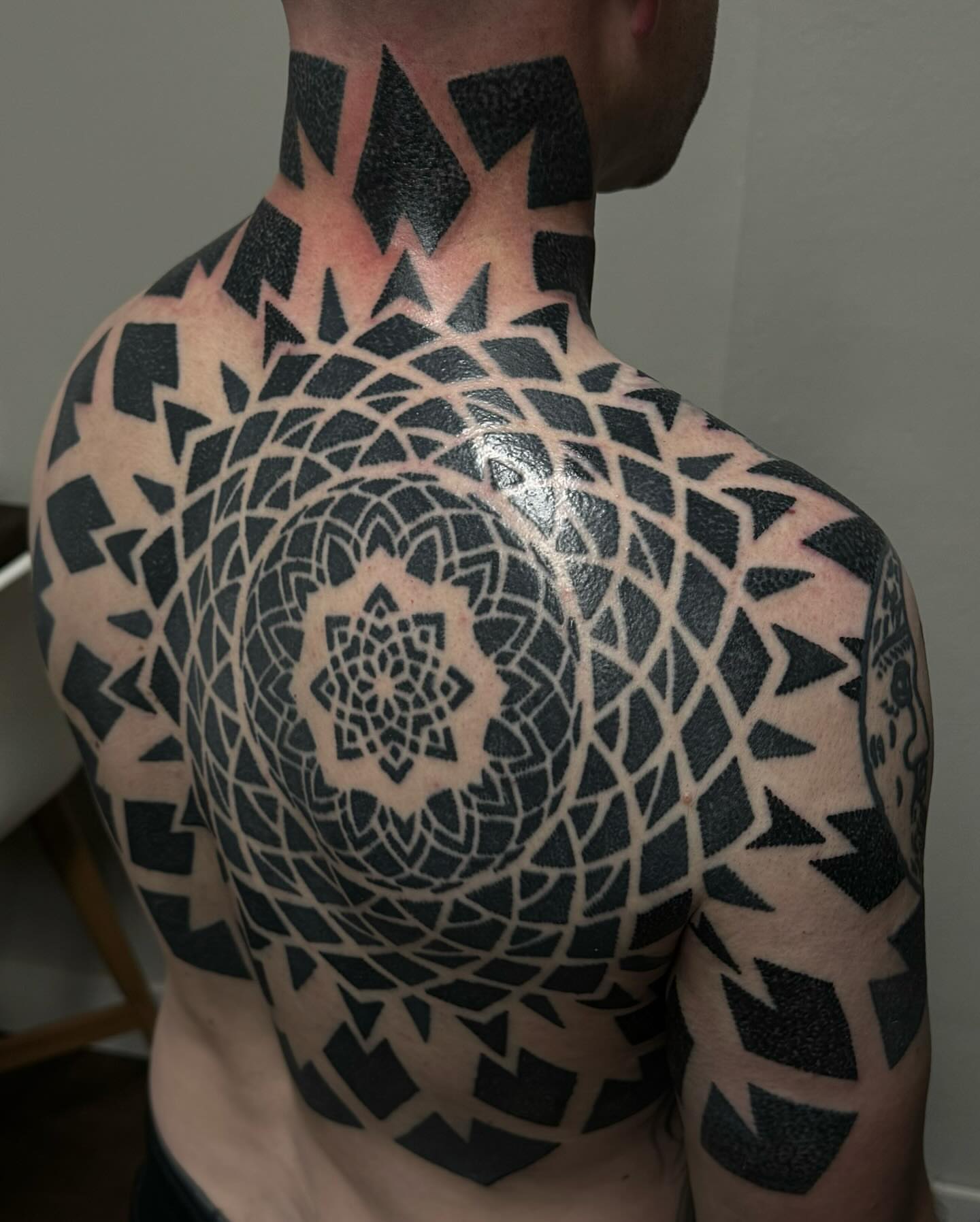 Tattoo by @tattoosbygina — geometric