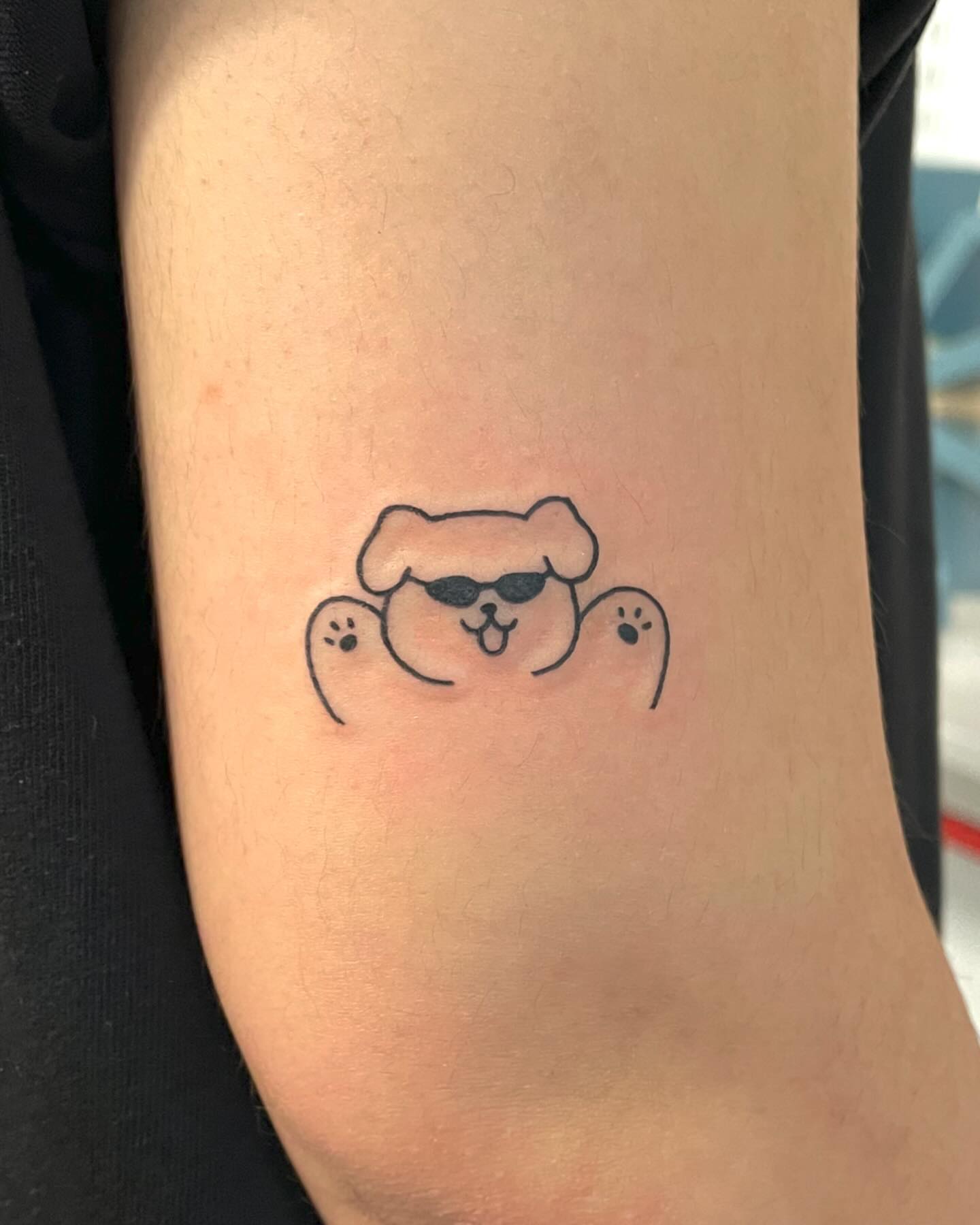 Tattoo by @jisutat — minimalist