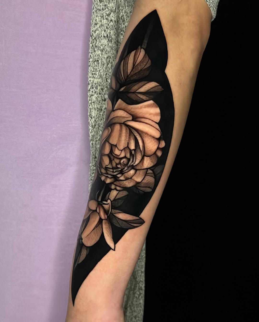 Tattoo by @trophytattoos — black_and_grey, realism