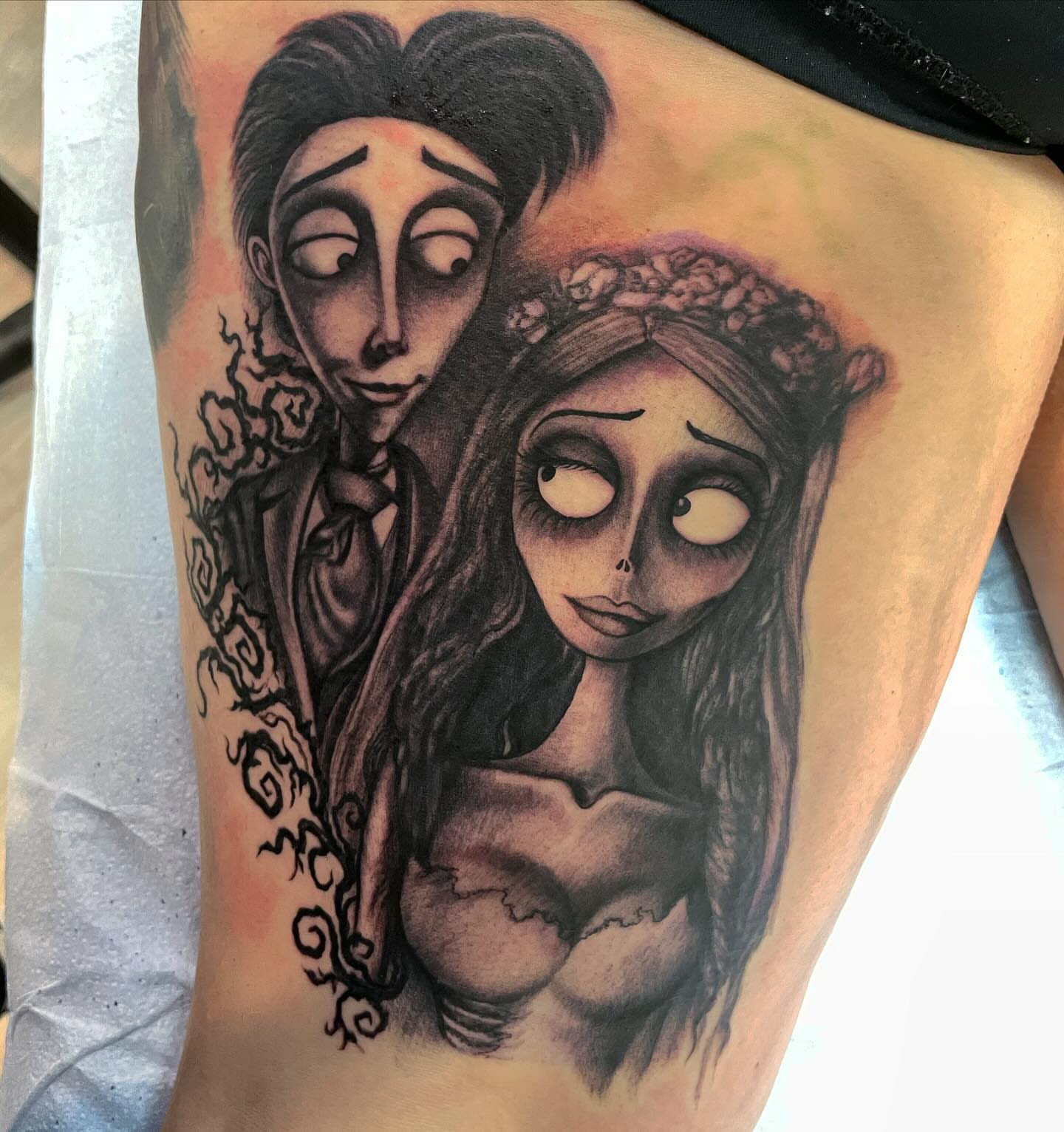Tattoo by @shesarudemisfit — dark_realism