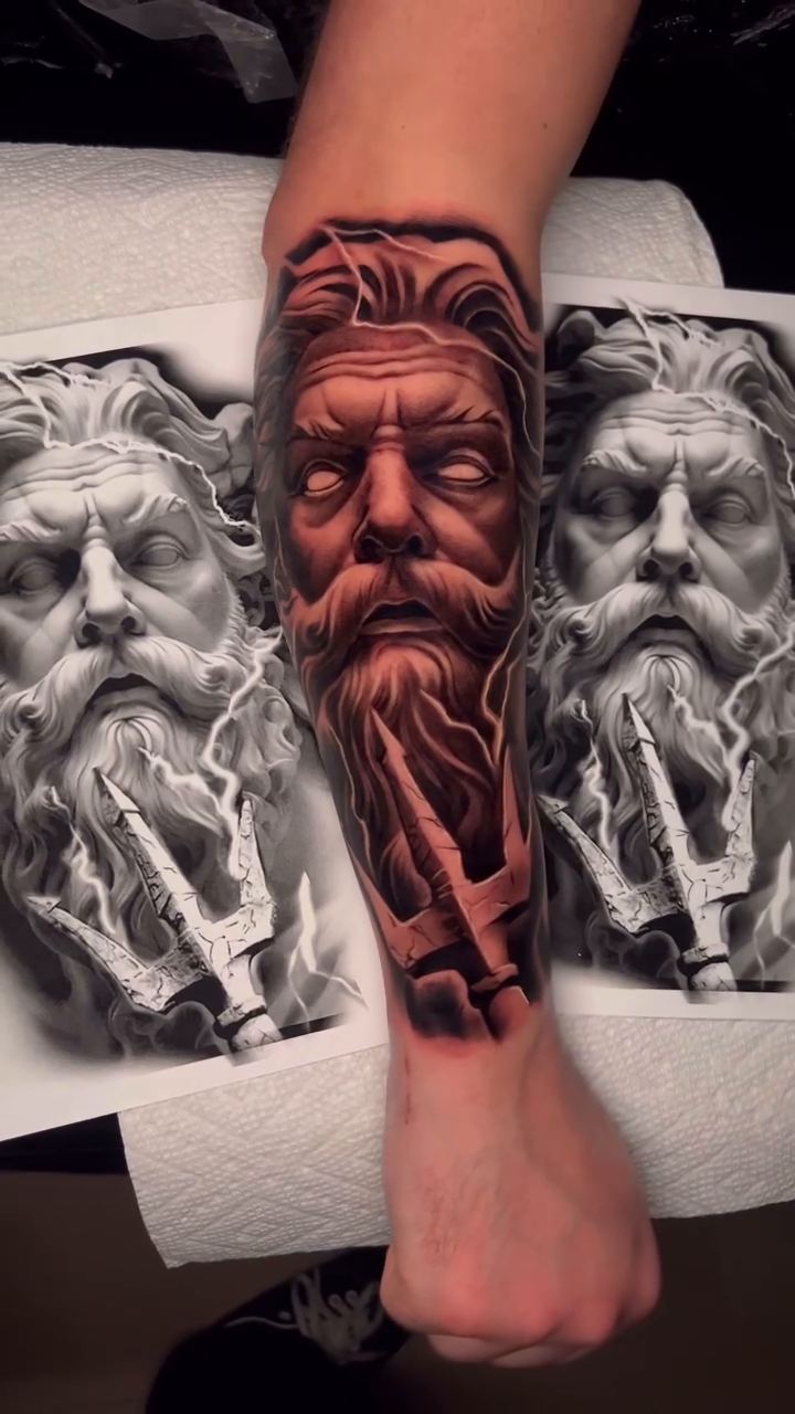 Tattoo by @nickcordovatattoos — realism, black_and_grey