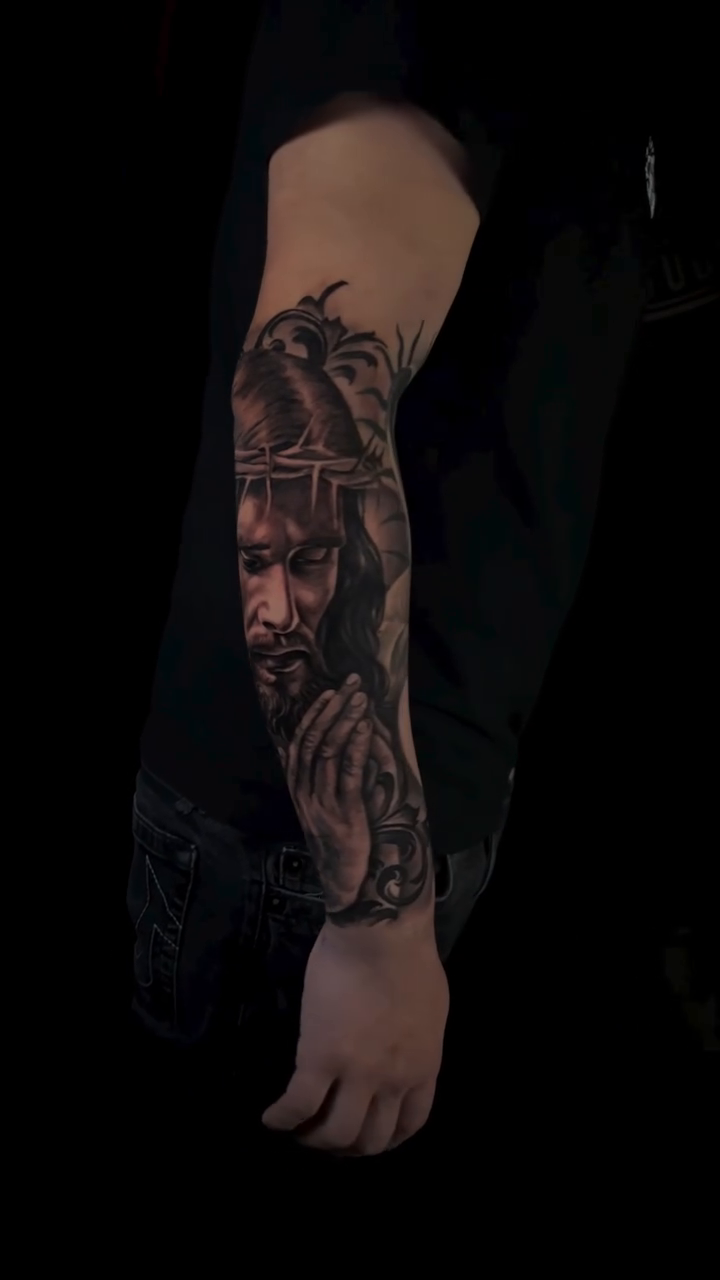 Tattoo by @lexx_tattoos — realism, black_and_grey