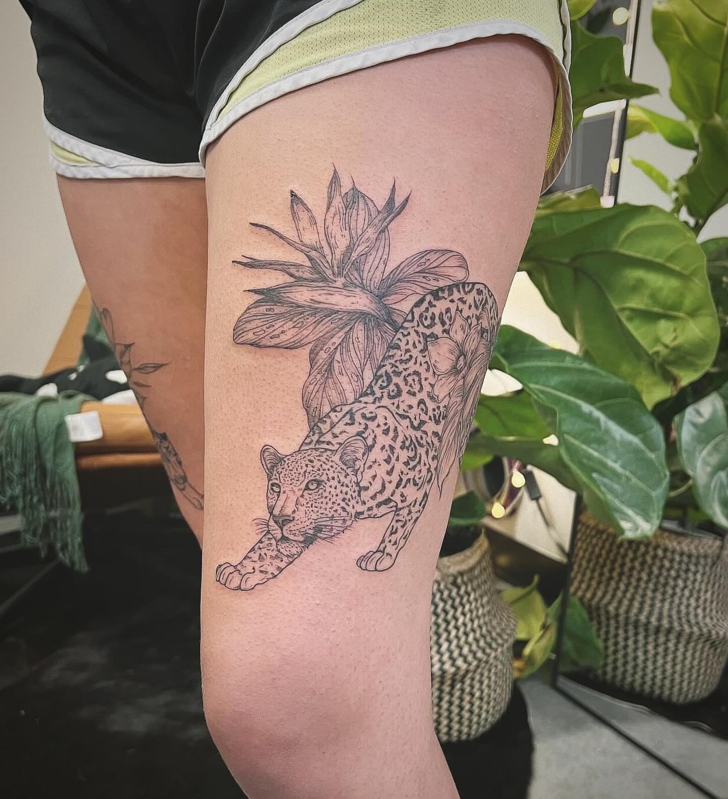 Tattoo by @seraphim.fineline — black_and_grey