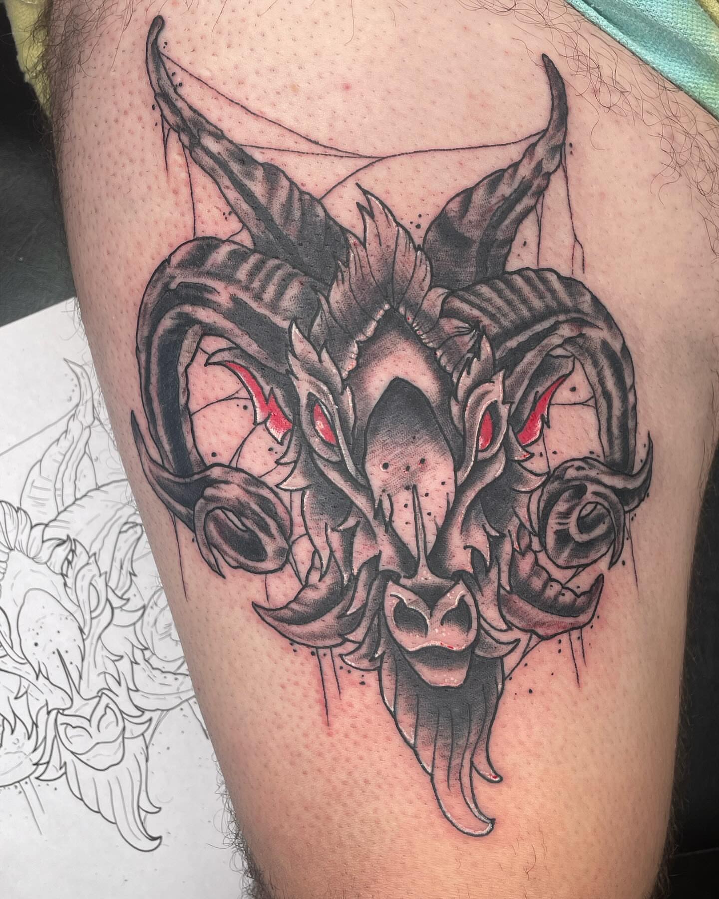 Tattoo by @lostshawntatz — dark_realism