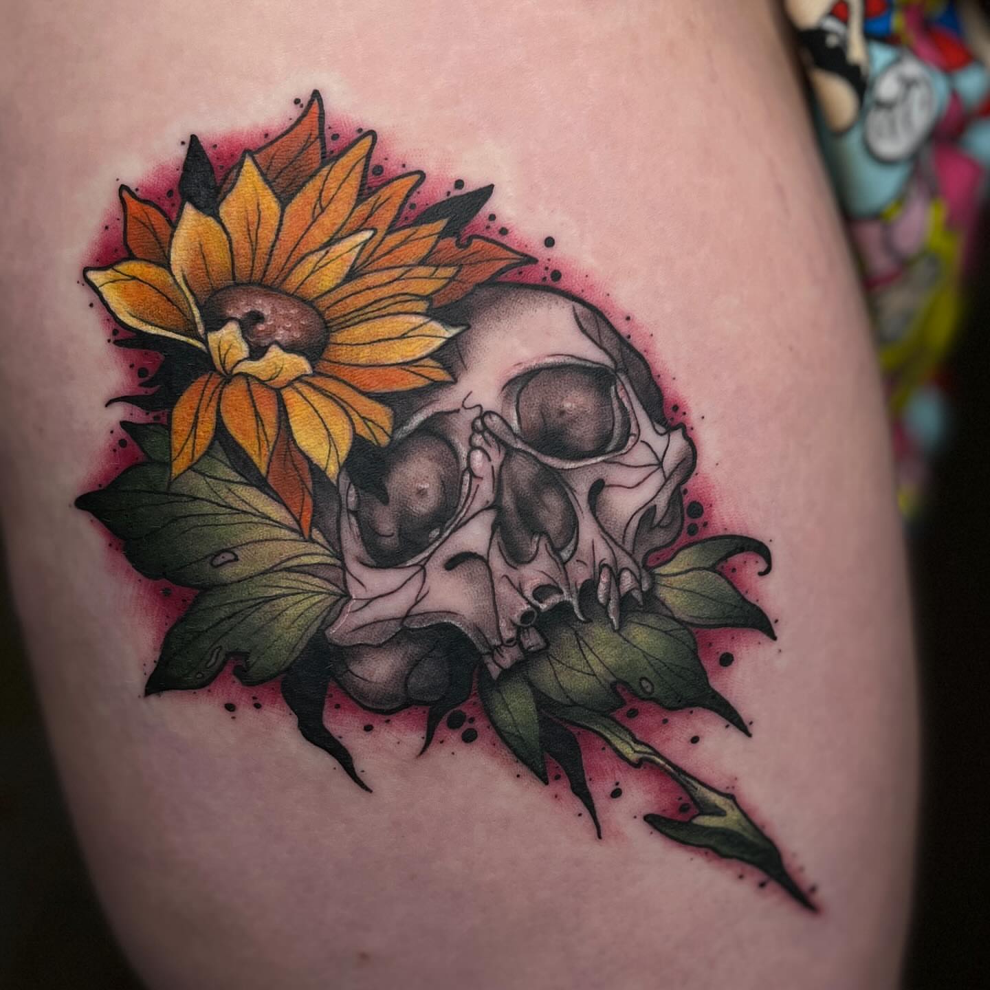 Tattoo by @inkedbycahela — dotwork, realism