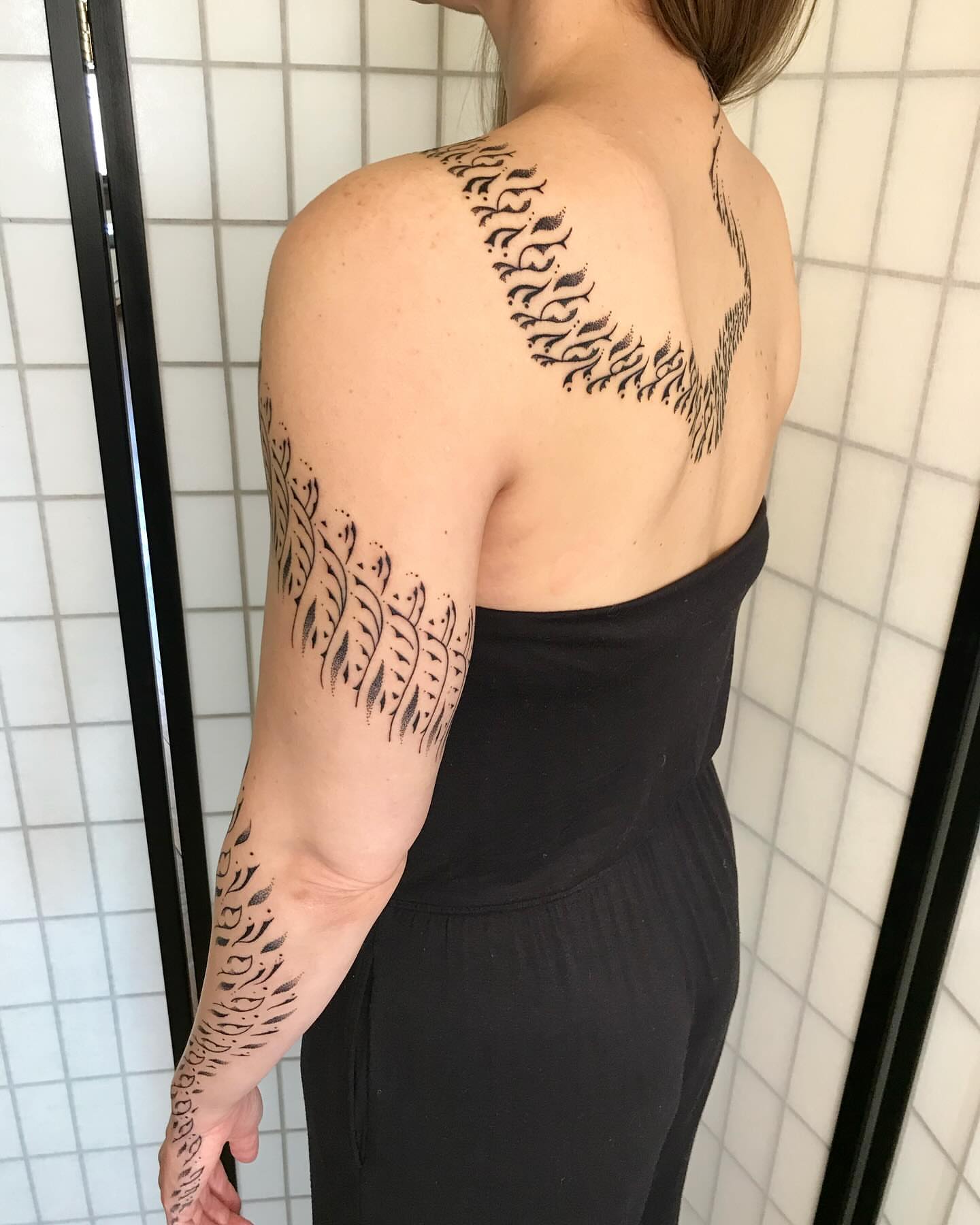 Tattoo by @lucidinceptions — black_and_grey