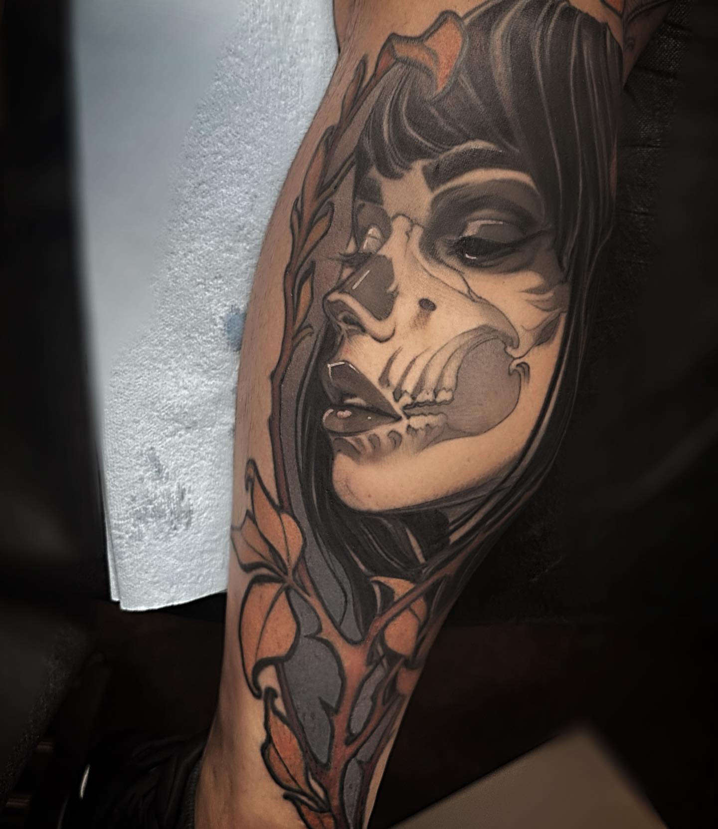 Tattoo by @jeffnortontattoo — black_and_grey, realism