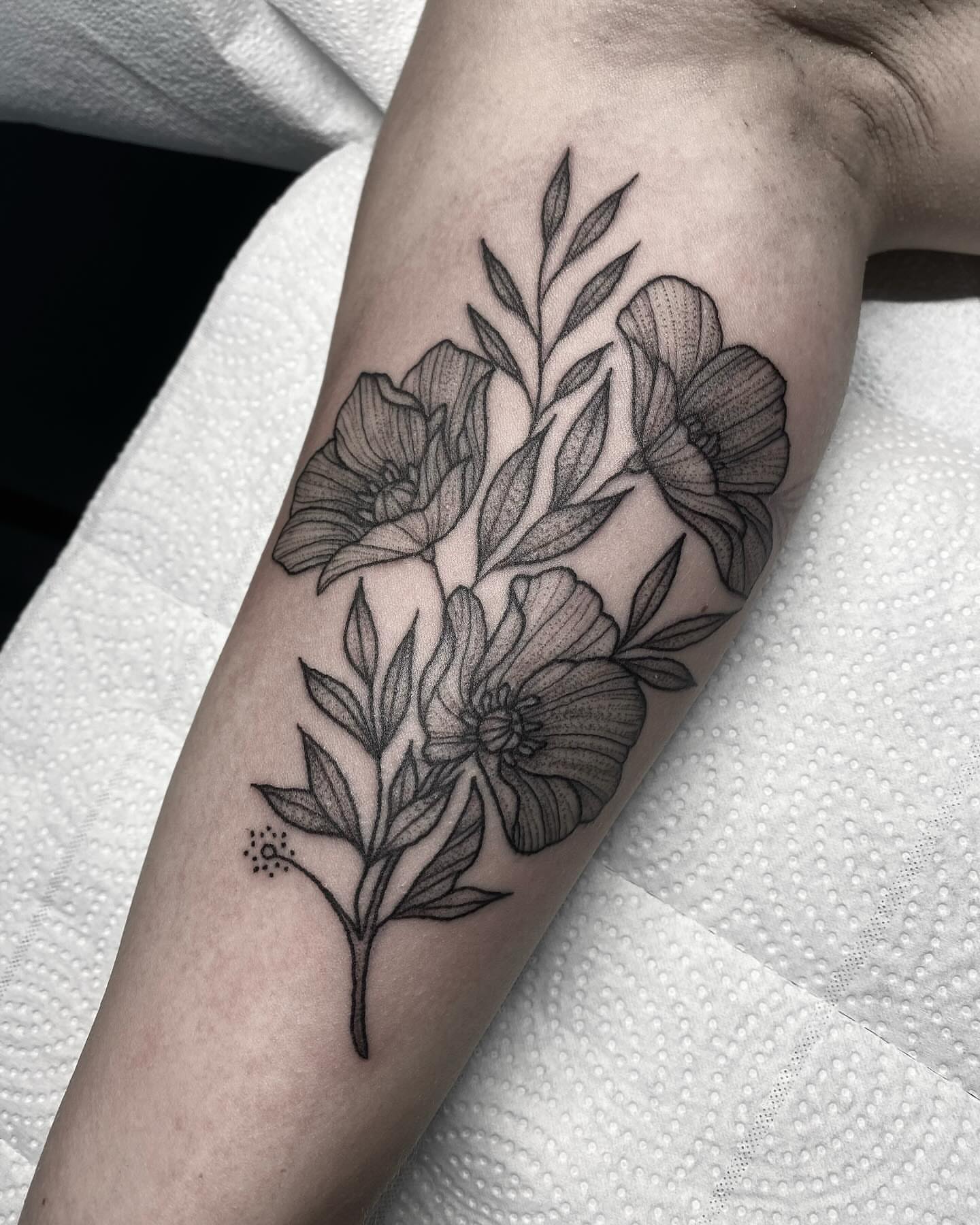 Tattoo by @shakuto_tattoos — black_and_grey