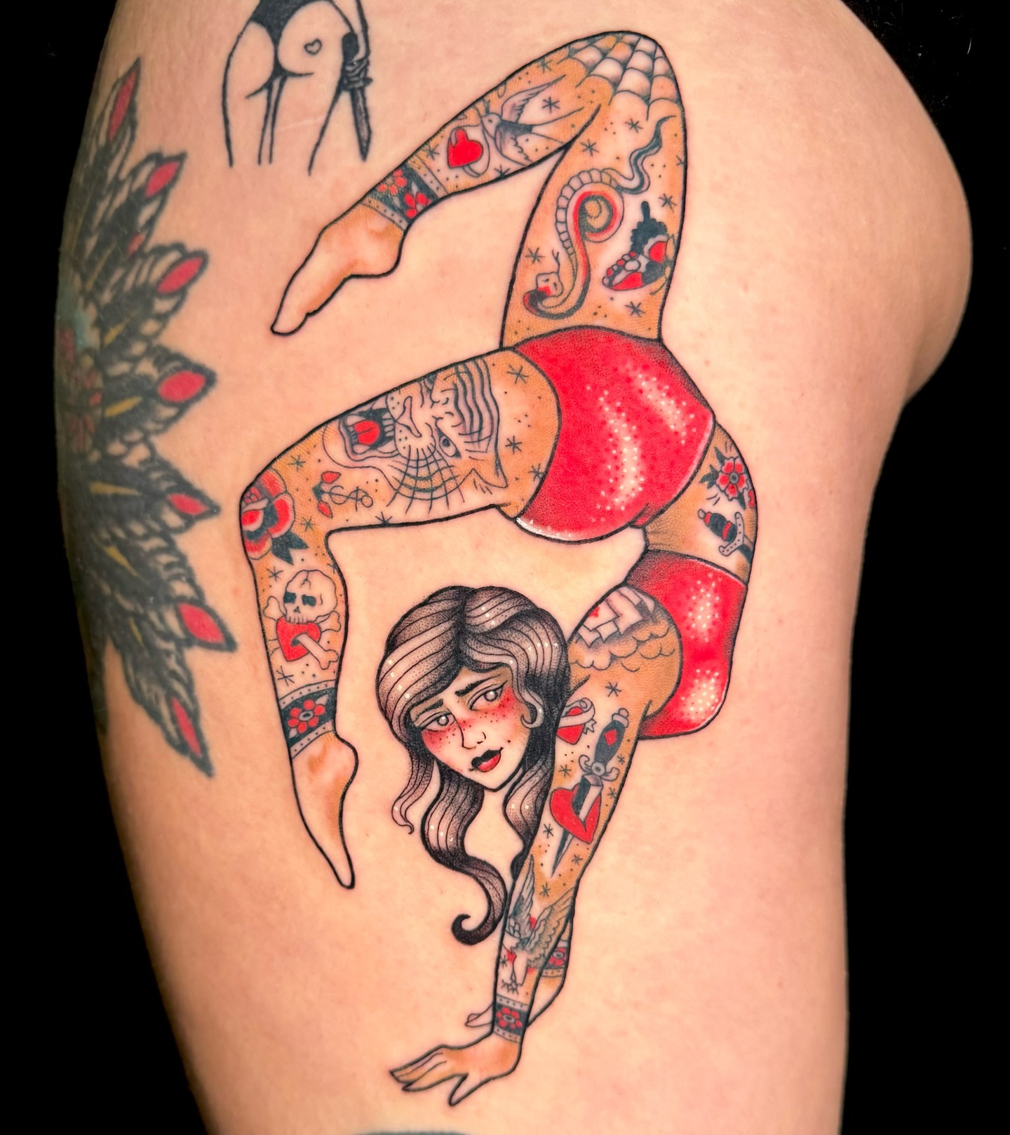 Tattoo by @gracietattoos β american_traditional, neo_traditional