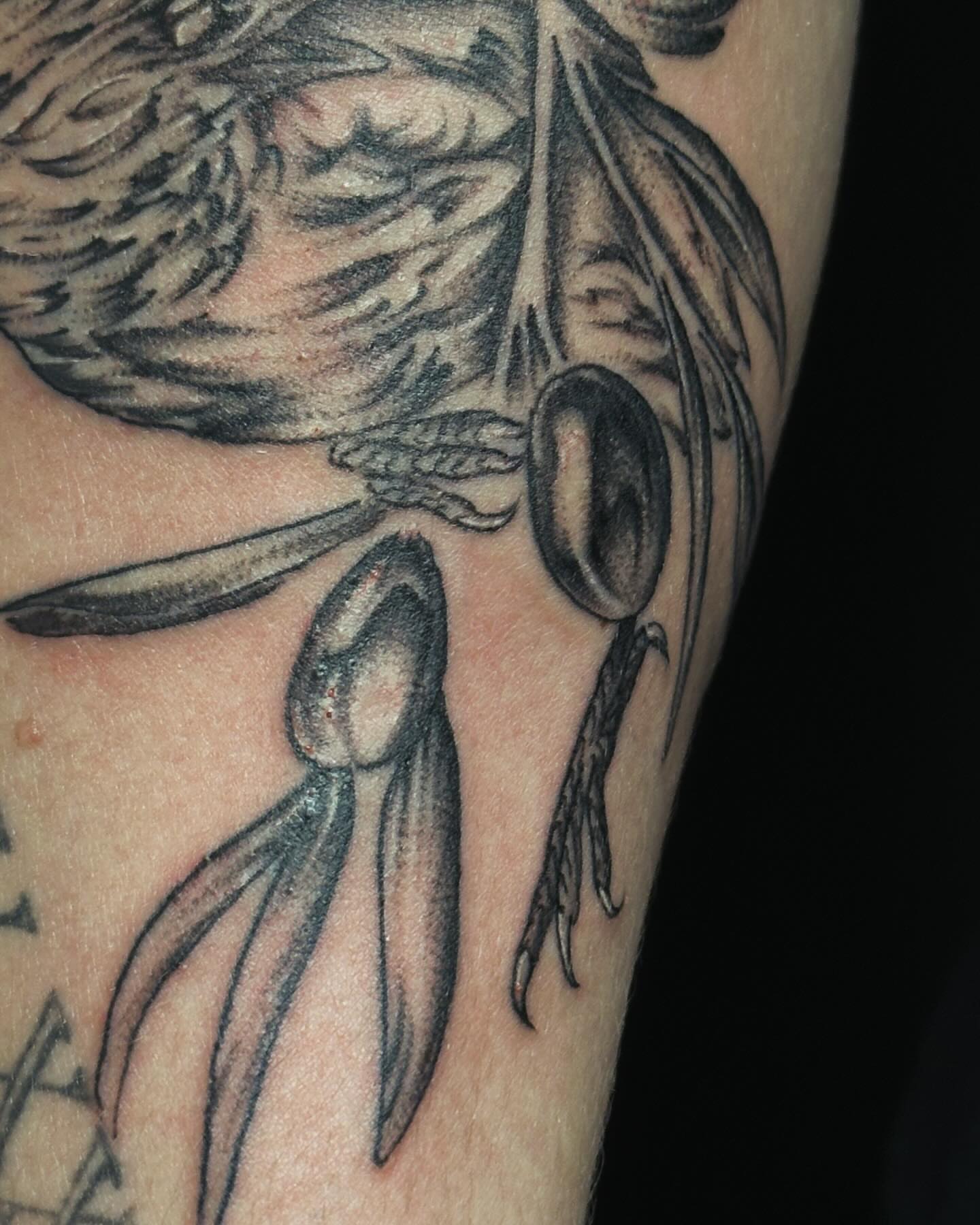 Tattoo by @immaculata_tattoo — black_and_grey