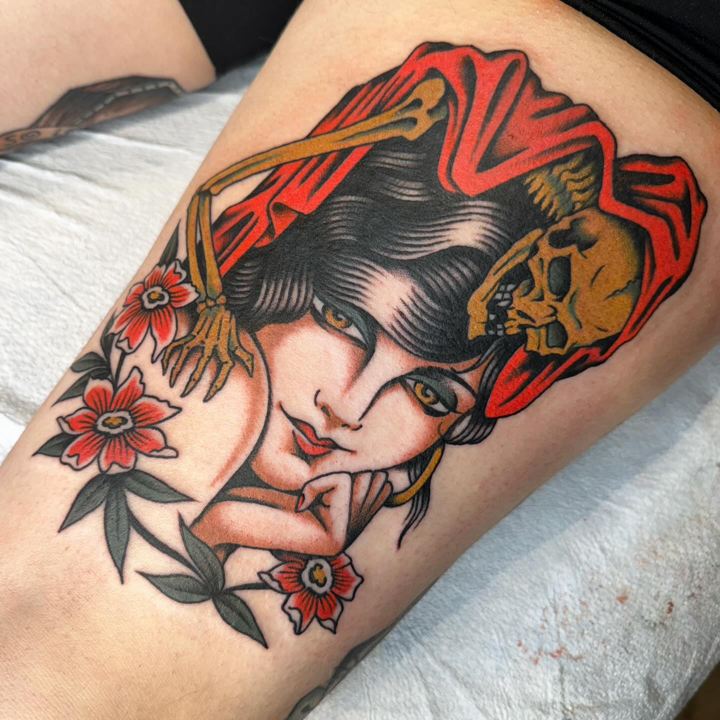 Tattoo by @seanmcmahon_tattoos โ american_traditional, japanese_irezumi