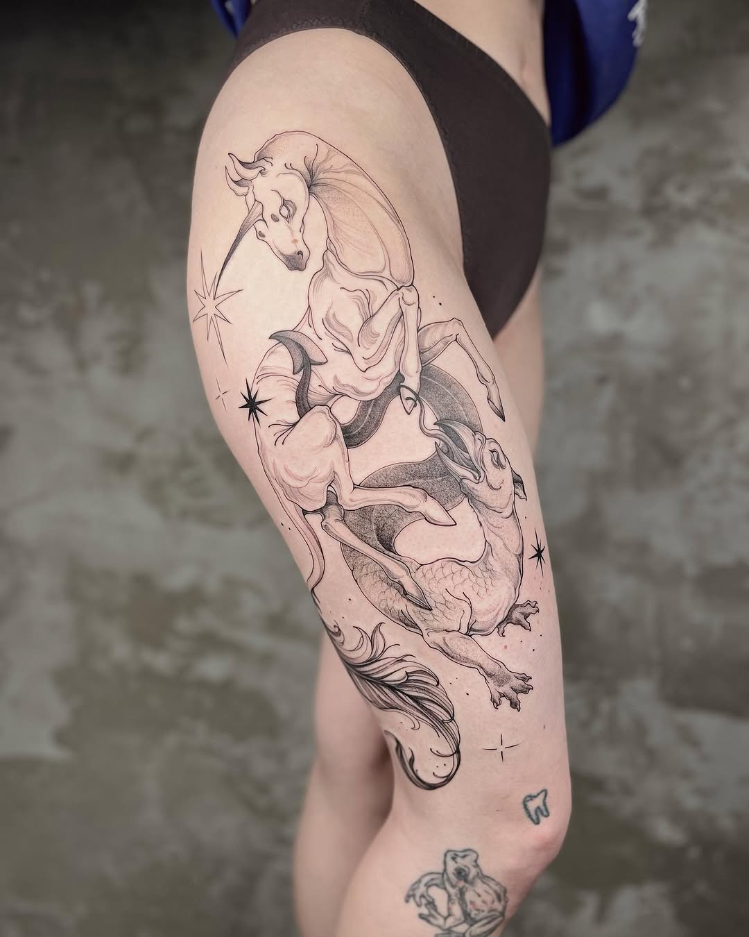 Tattoo by @vaprol — fine_line, illustrative