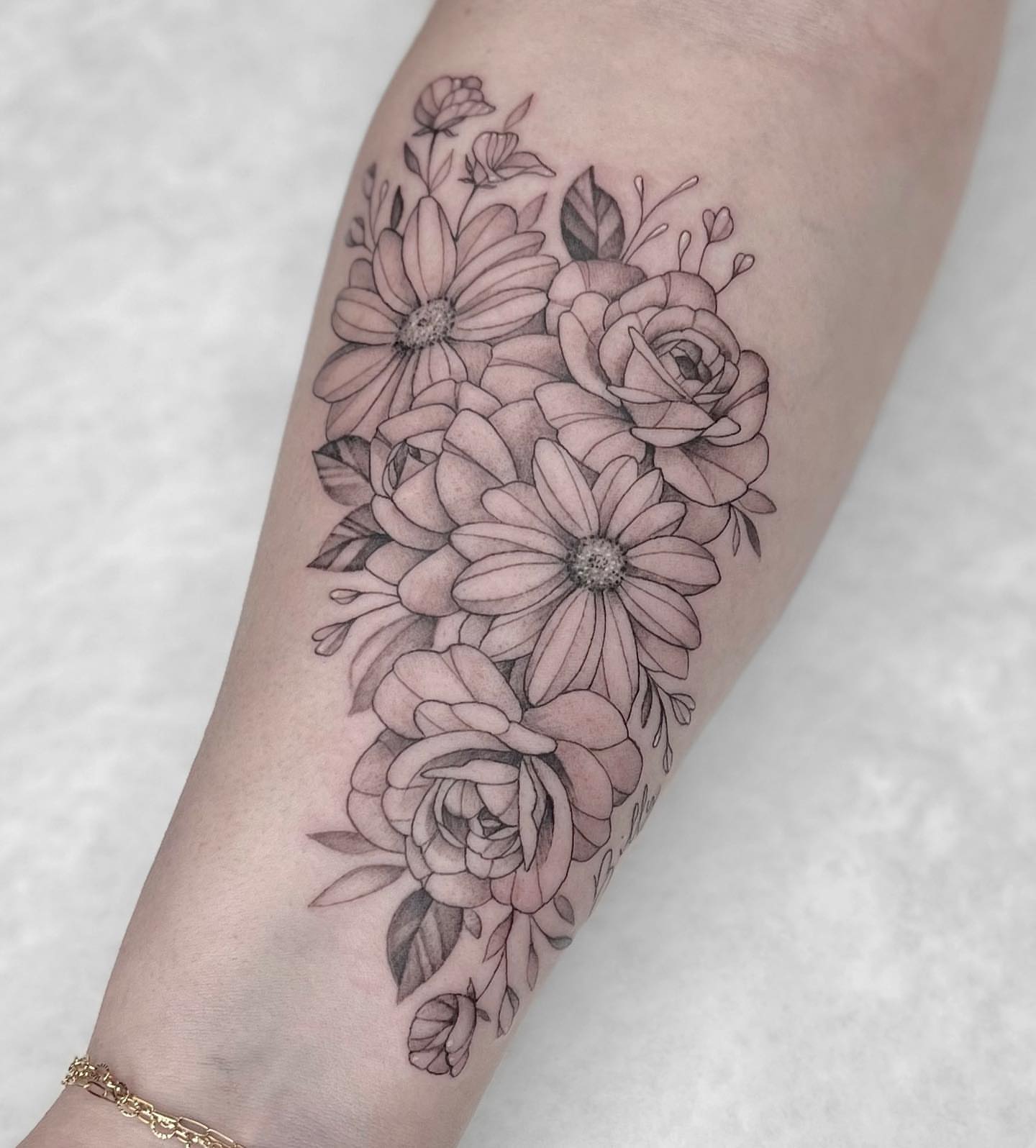 Tattoo by @jaxntheboxtattoos — black_and_grey