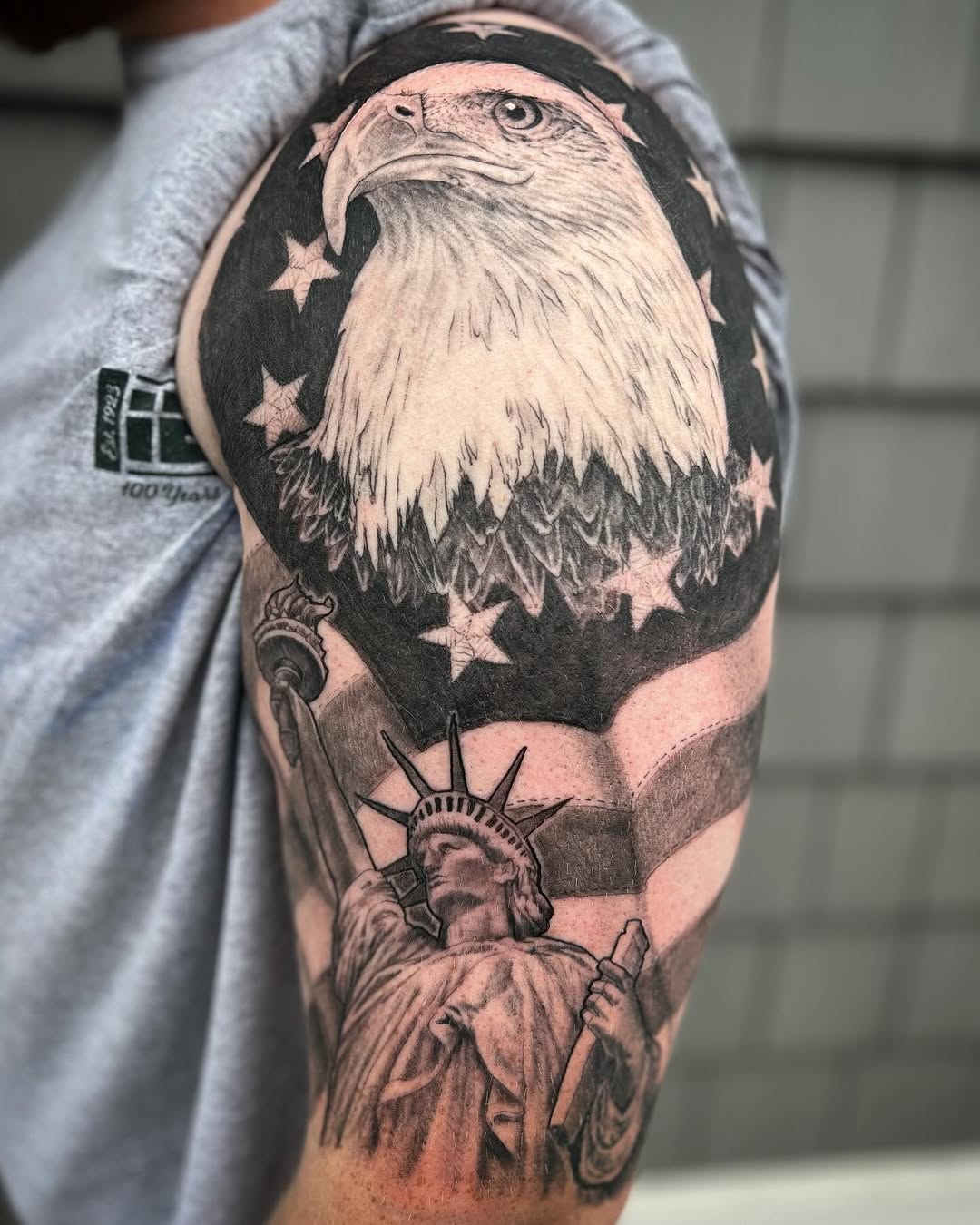 Tattoo by @iconicinkkevin — realism, black_and_grey