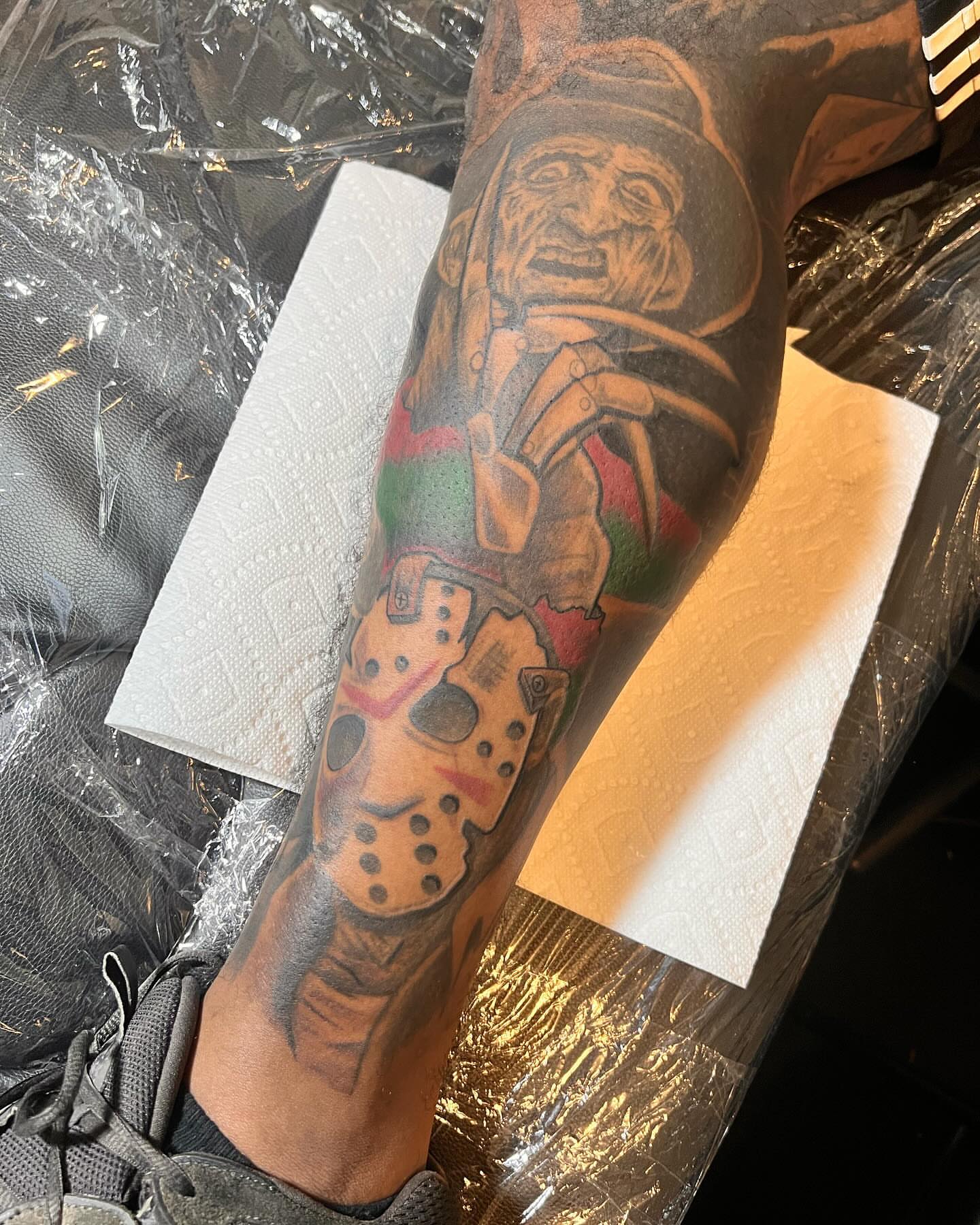 Tattoo by @ace2135 — american_traditional, trash_polka