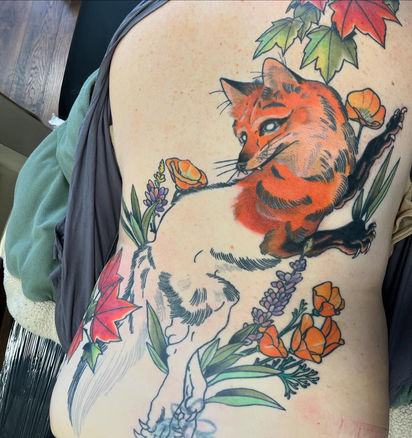 Tattoo by @blakebrand — realism, dotwork